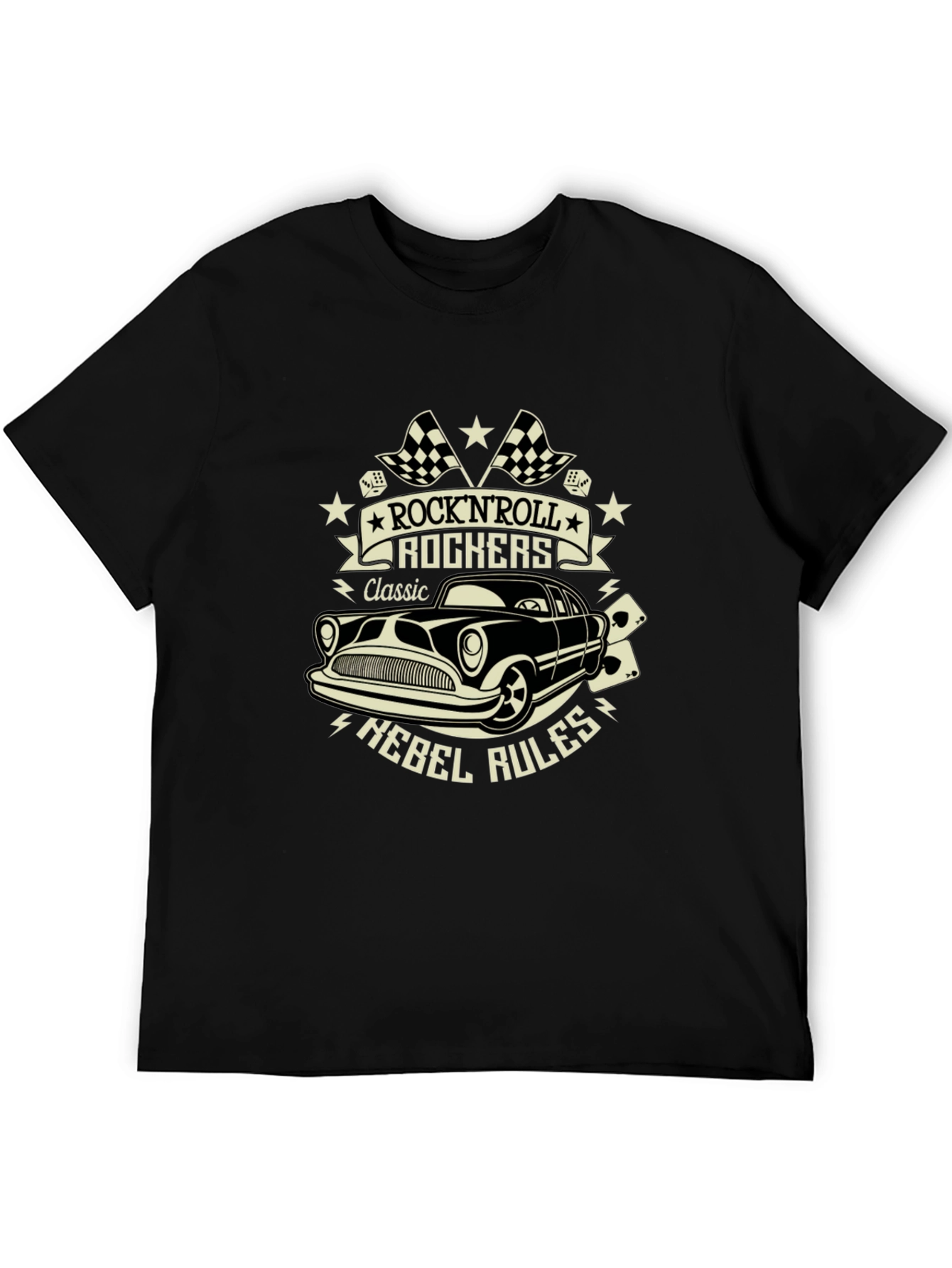 RocknRoll Rockers Classic Rebel Rules Tee