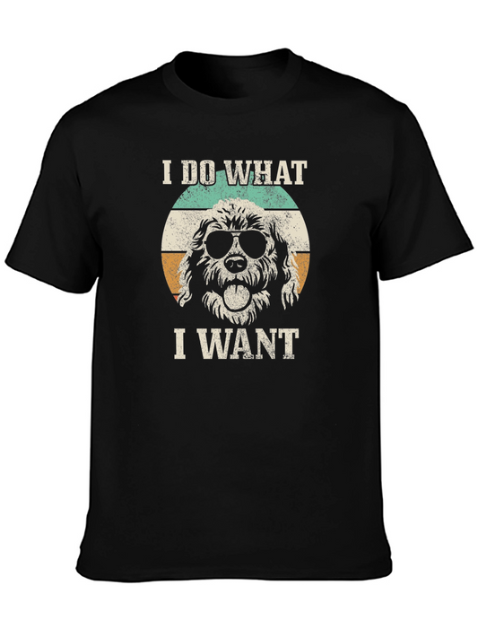 I Do What I Want Dog Graphic T-Shirt