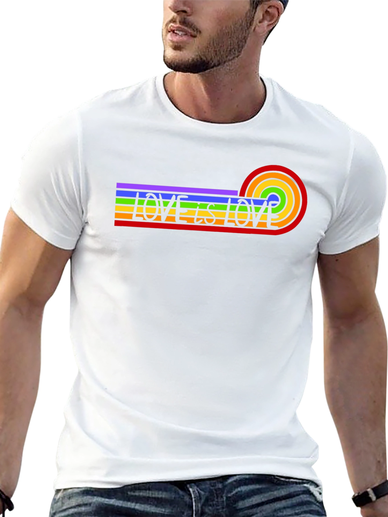 Love is Love Rainbow Pride T-Shirt