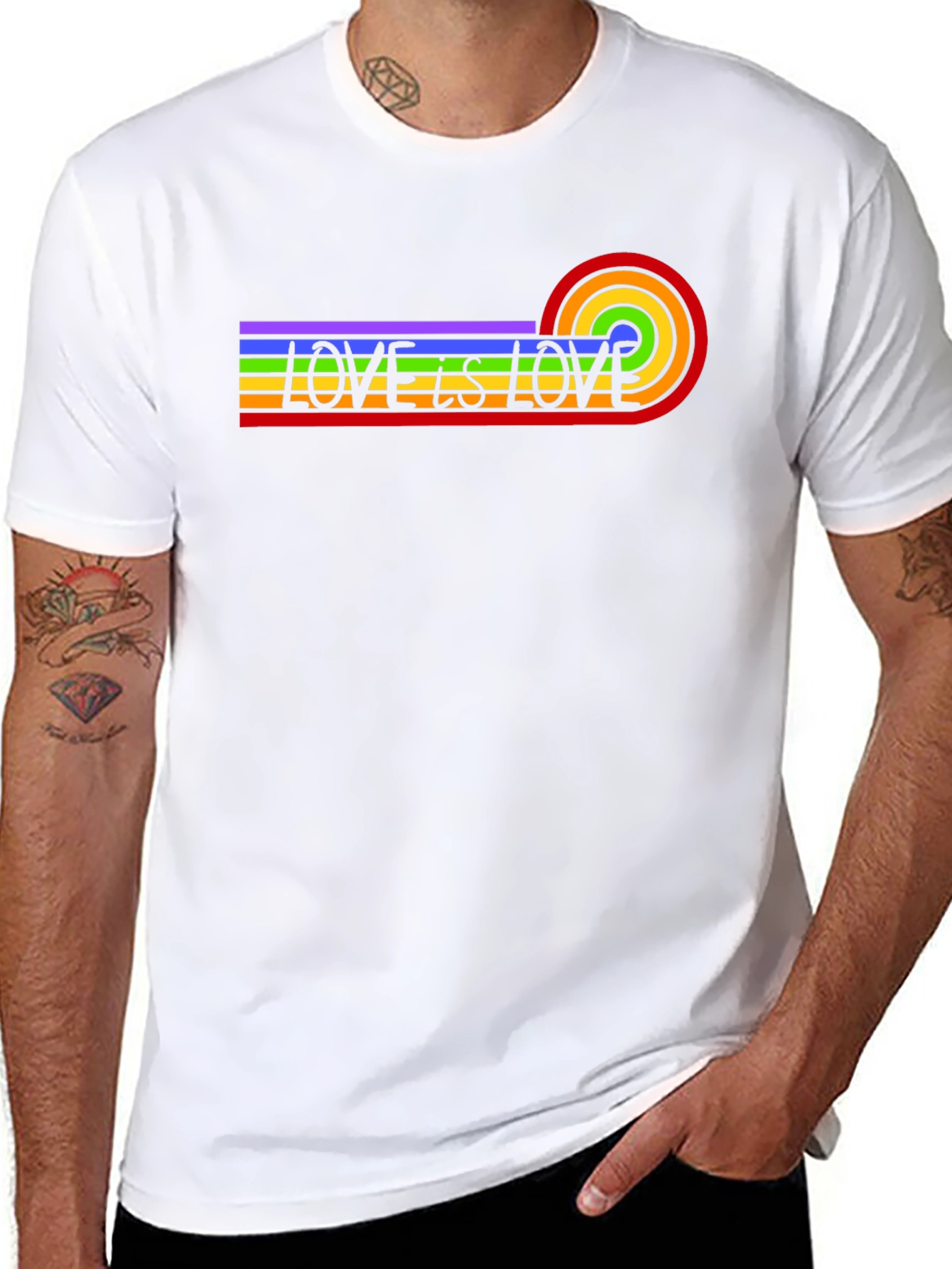 Love is Love Rainbow Pride T-Shirt