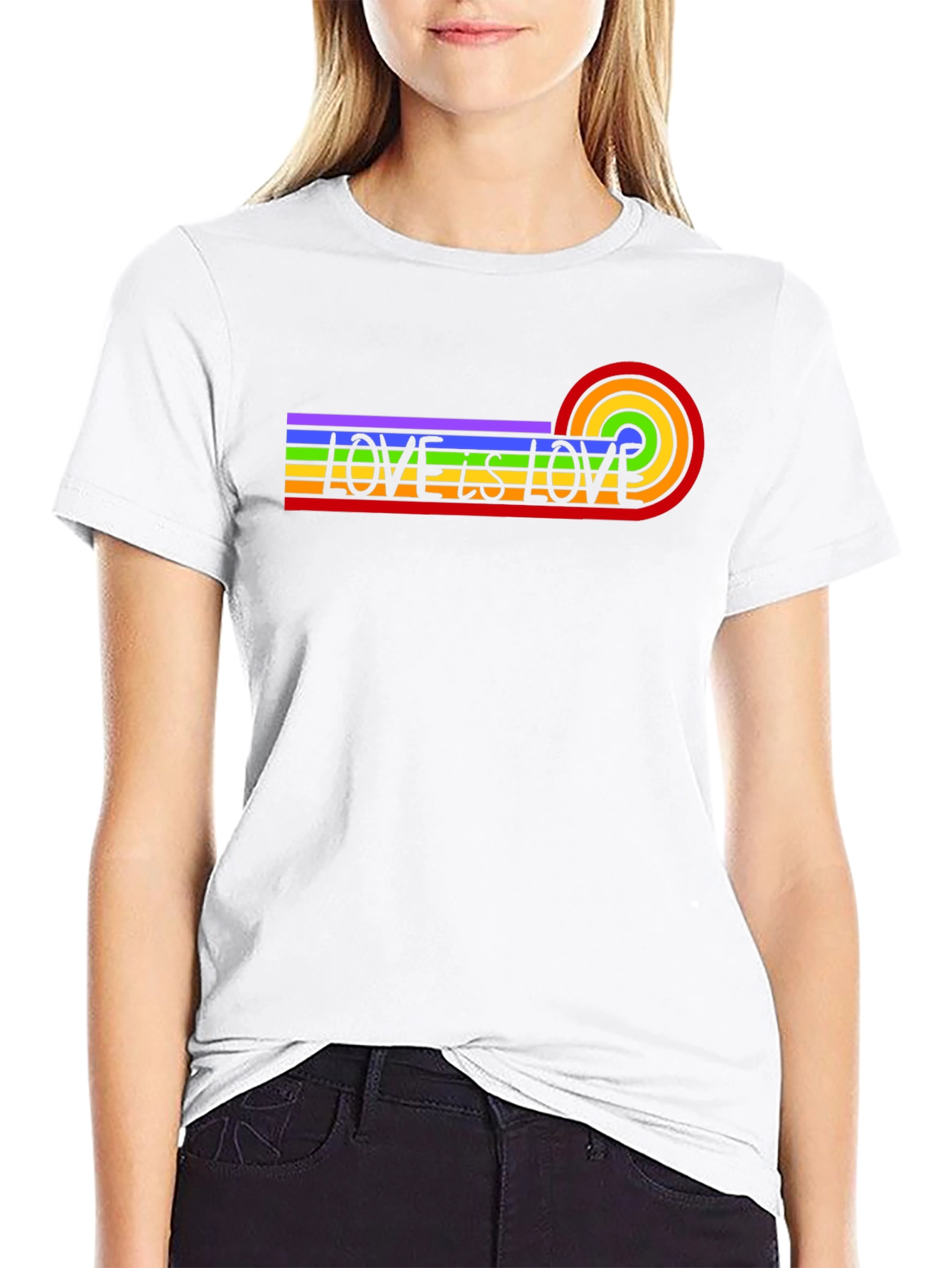 Love is Love Rainbow Pride T-Shirt