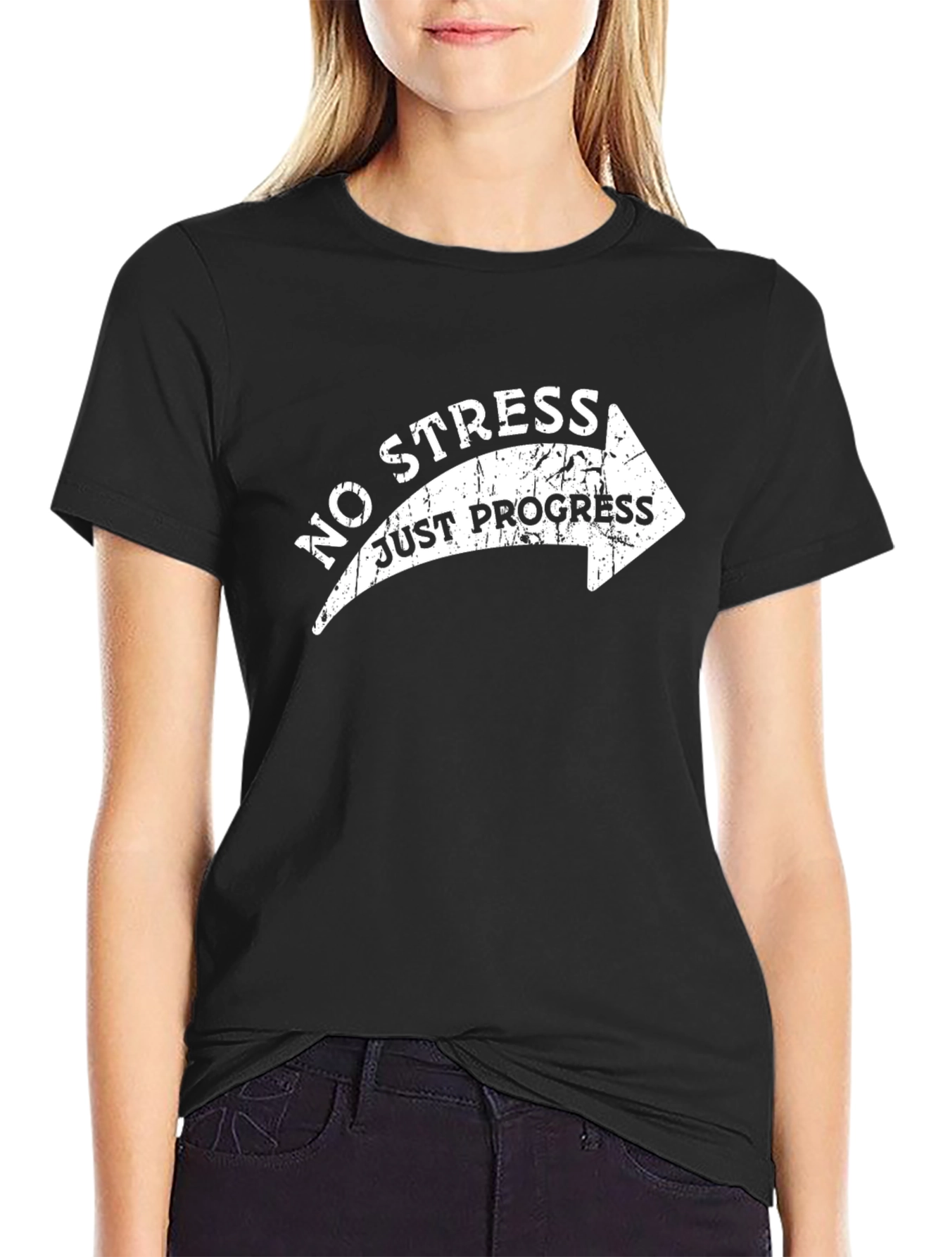 No Stress Just Progress T-Shirt