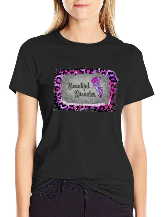 Beautiful Disaster Graphic Tee - Unique Design