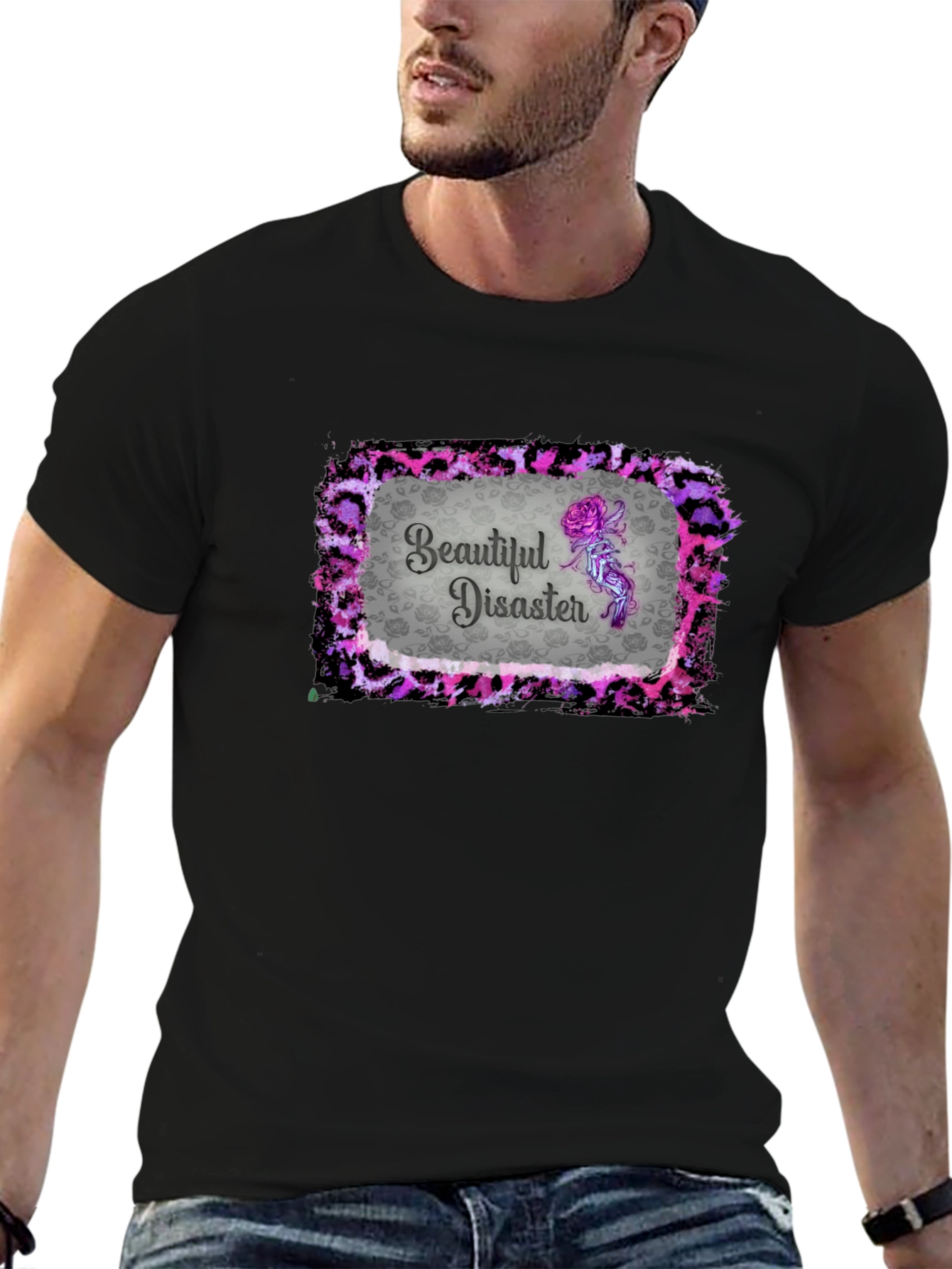 Beautiful Disaster Graphic Tee - Unique Design