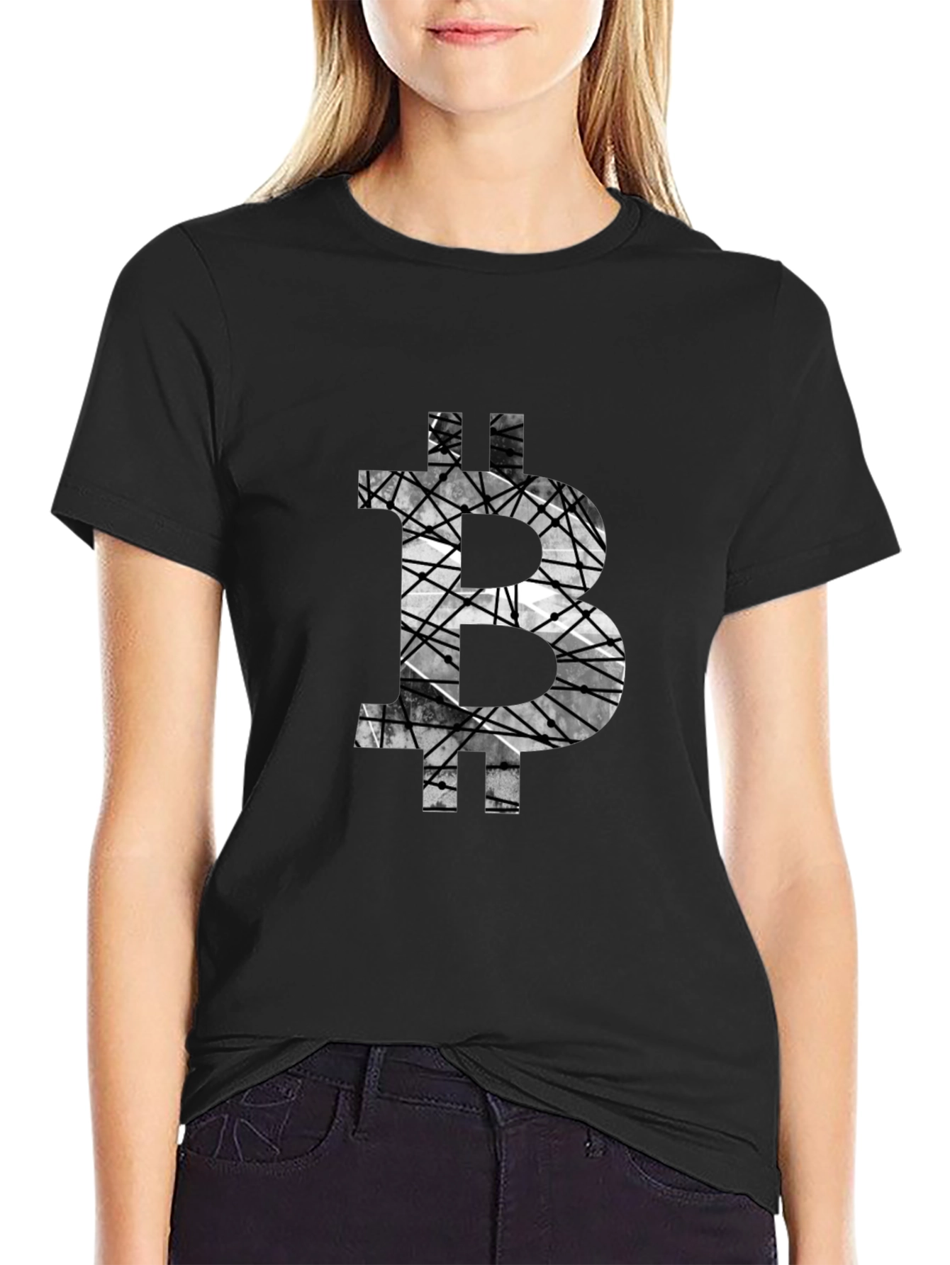 Bitcoin Symbol Graphic Tee - Crypto Fan Apparel