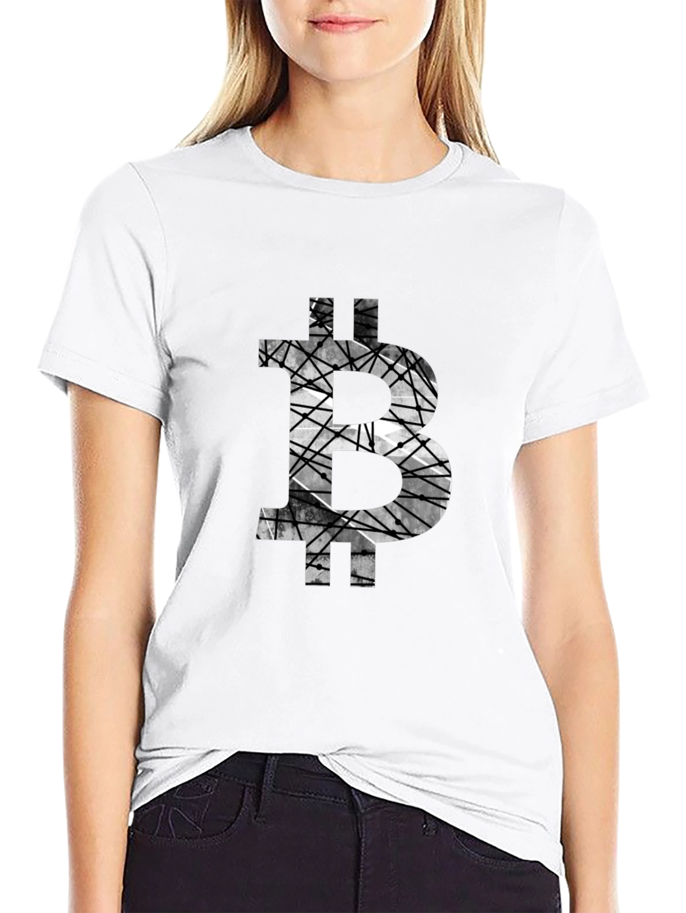 Bitcoin Symbol Graphic Tee - Crypto Fan Apparel