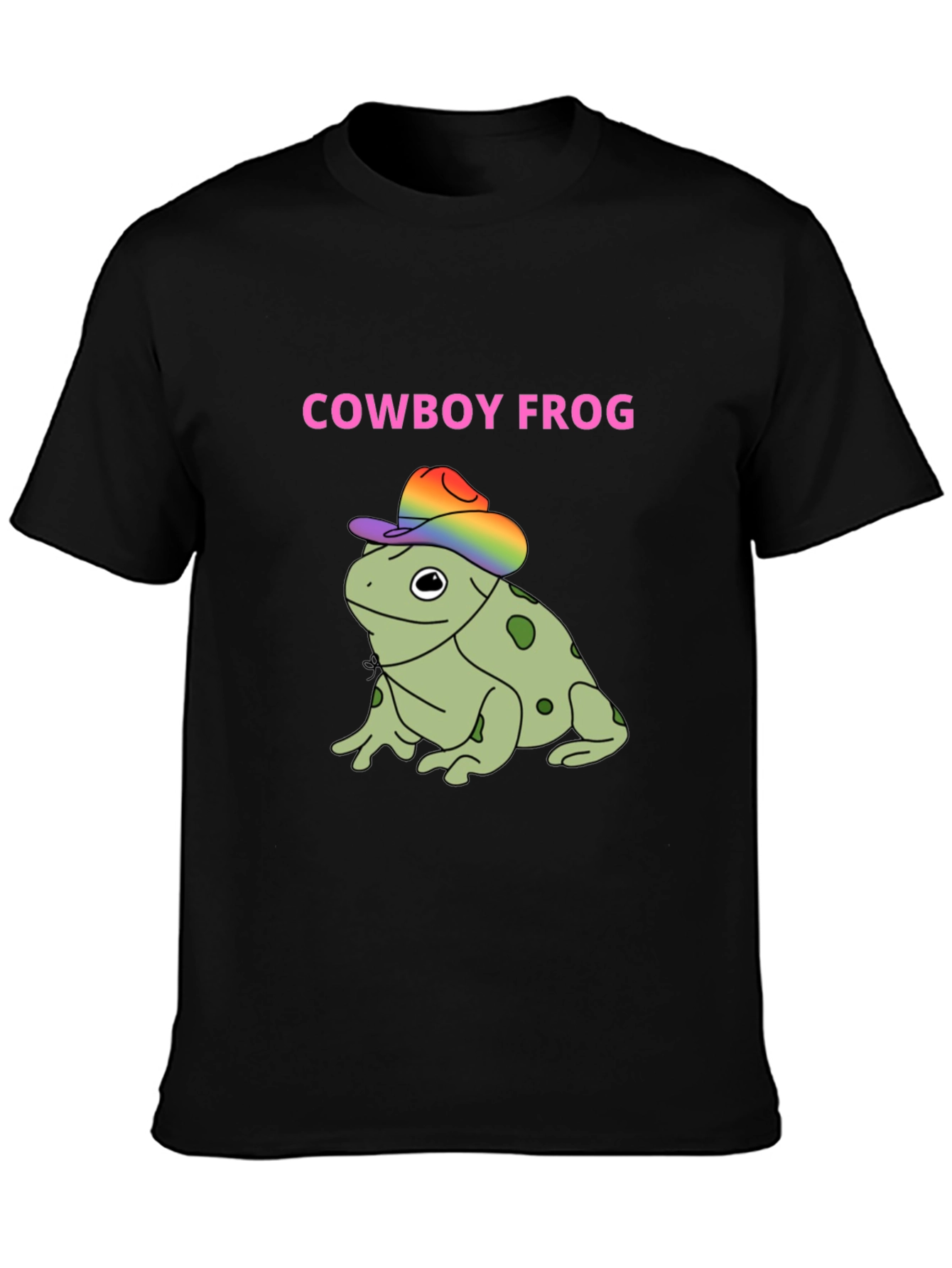 Cowboy Frog T-Shirt - Western Style Tee