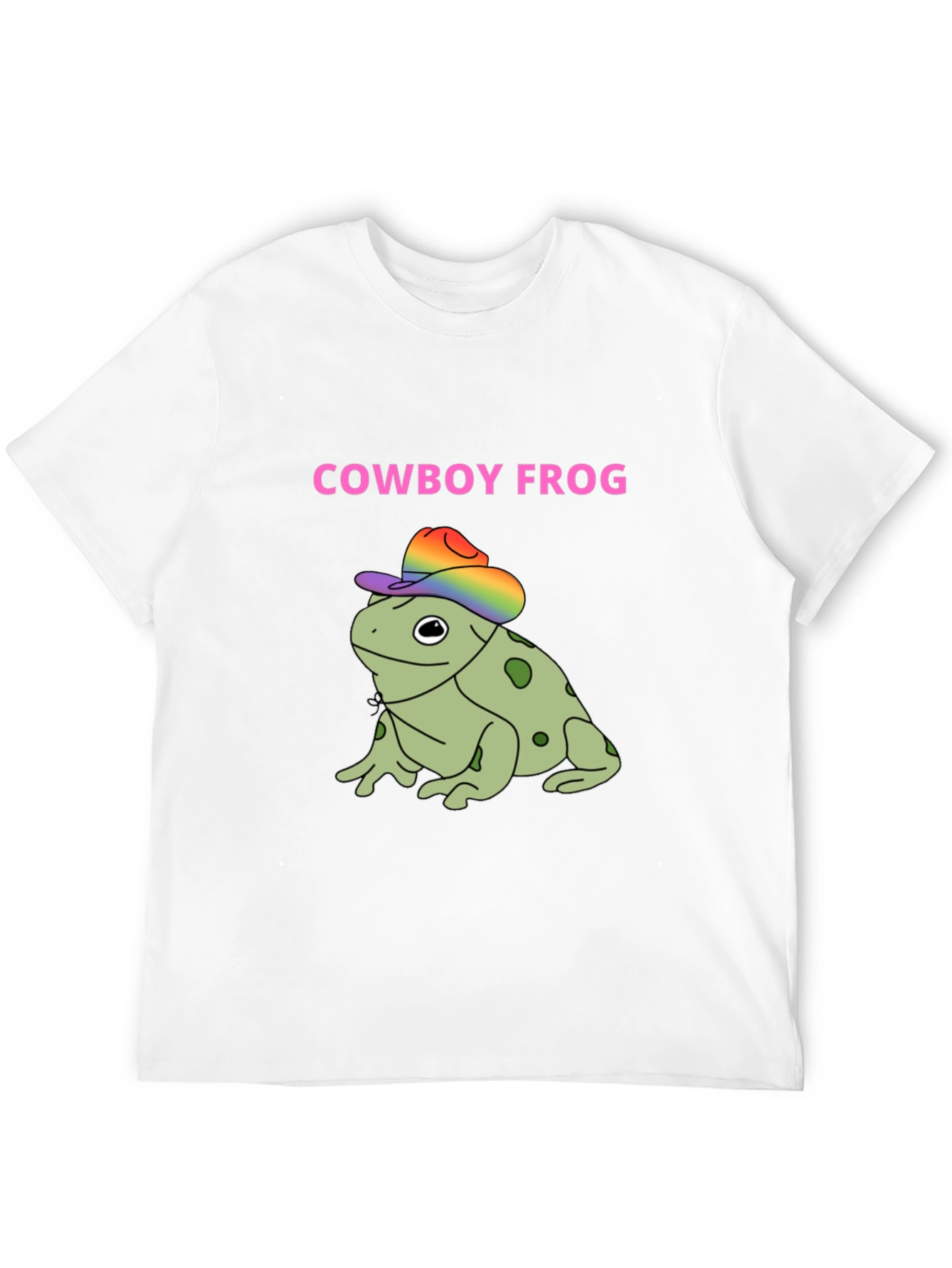 Cowboy Frog T-Shirt - Western Style Tee