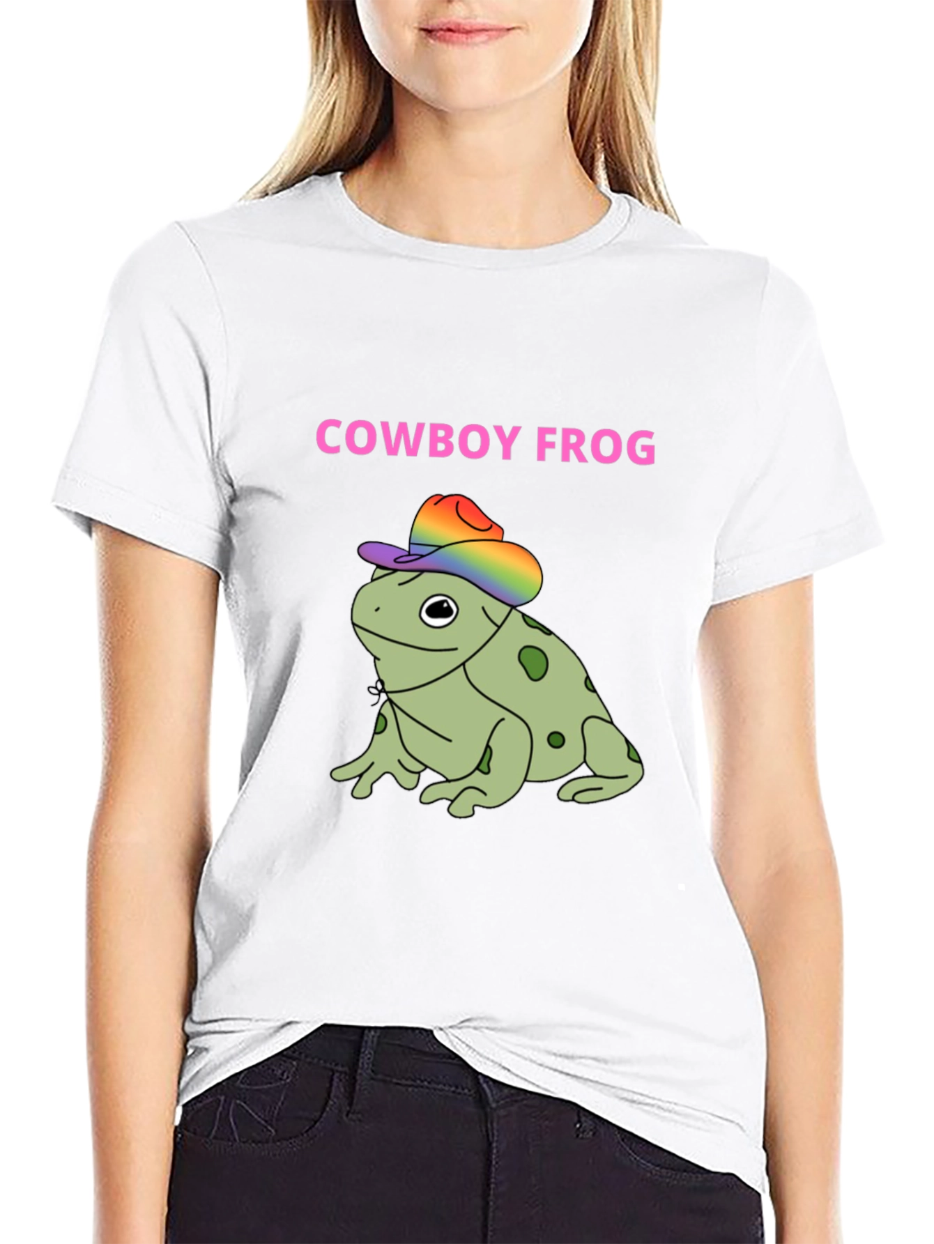 Cowboy Frog T-Shirt - Western Style Tee
