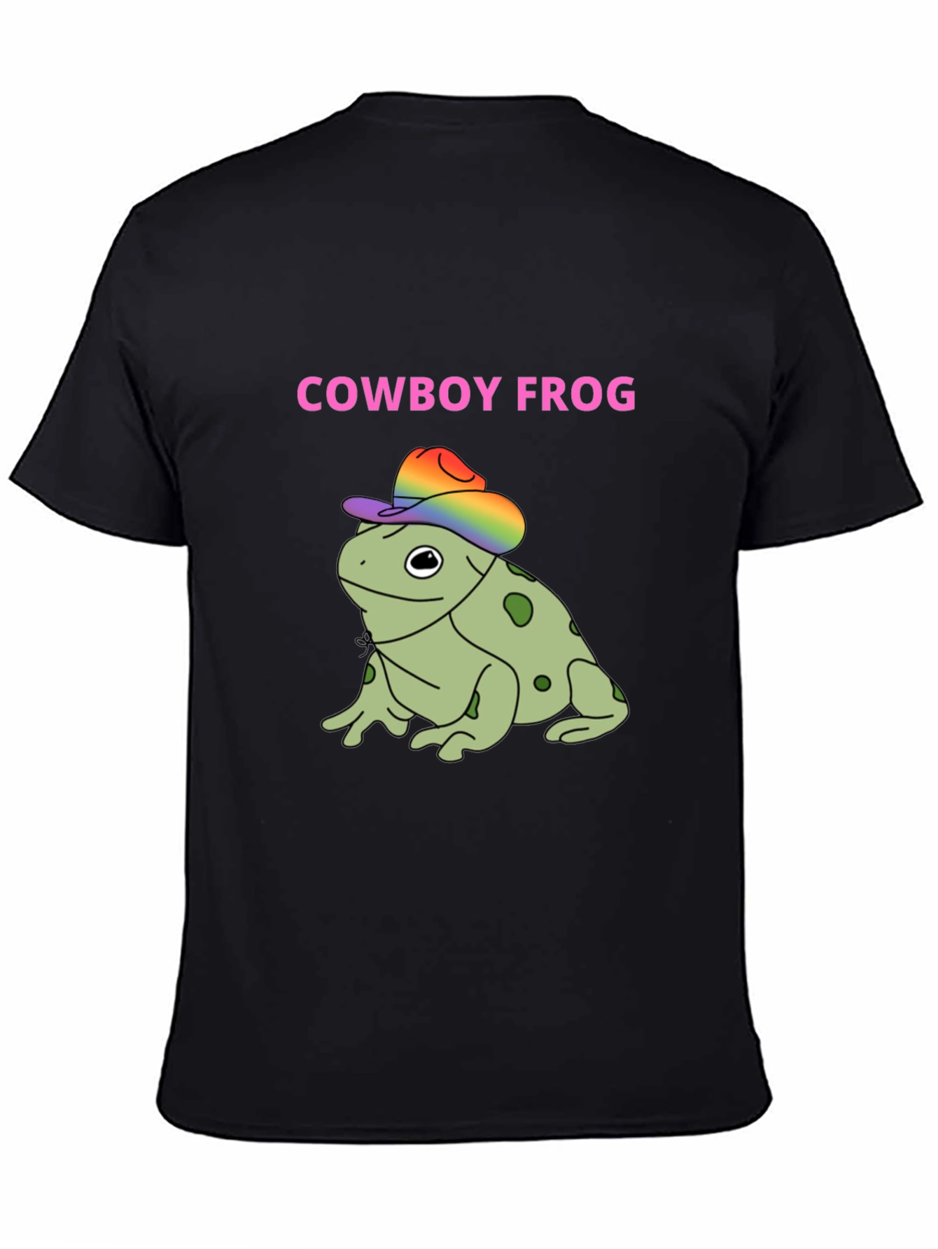 Cowboy Frog T-Shirt - Western Style Tee