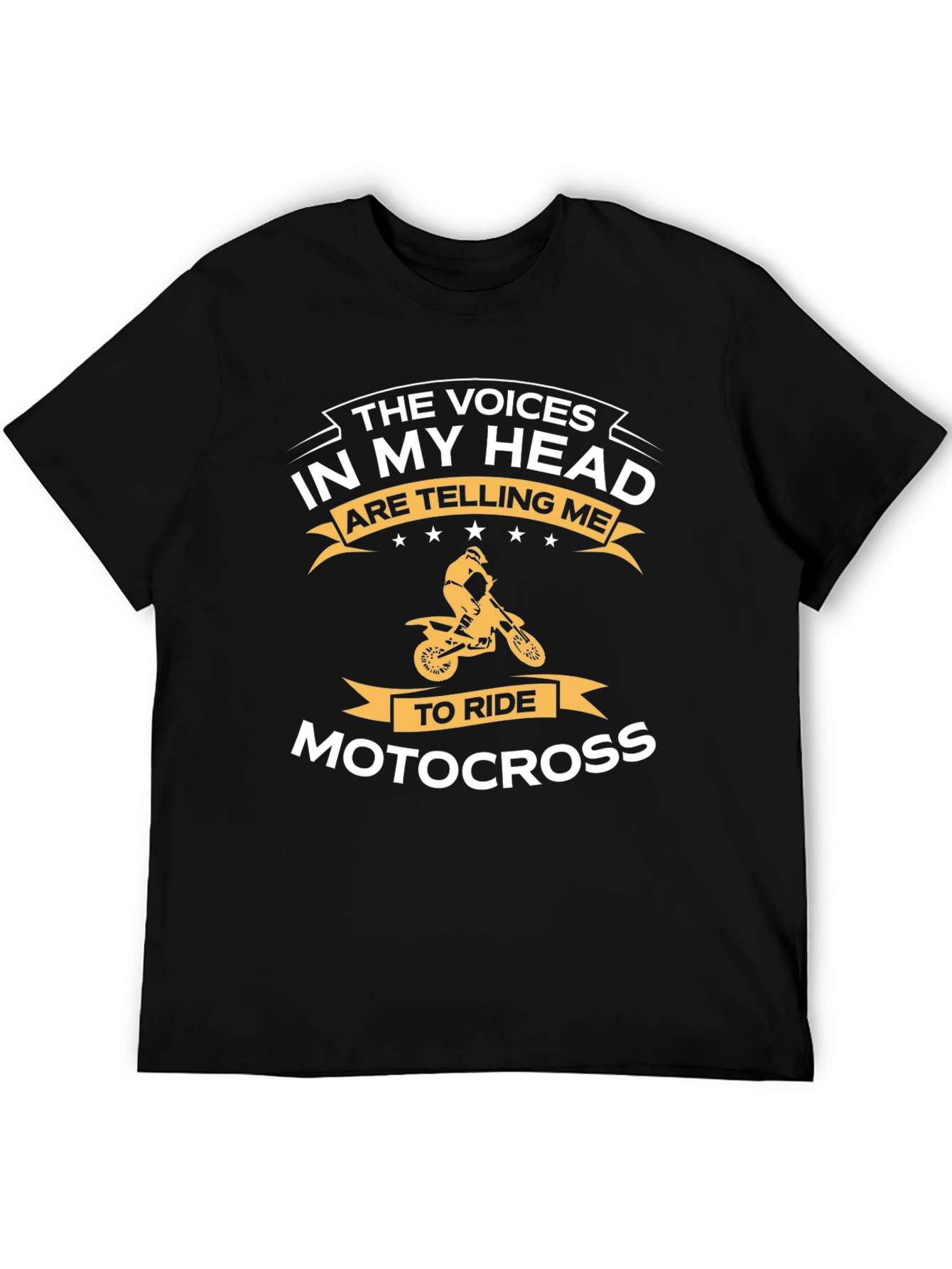 Motocross Rider T-Shirt - The Voices in My Head