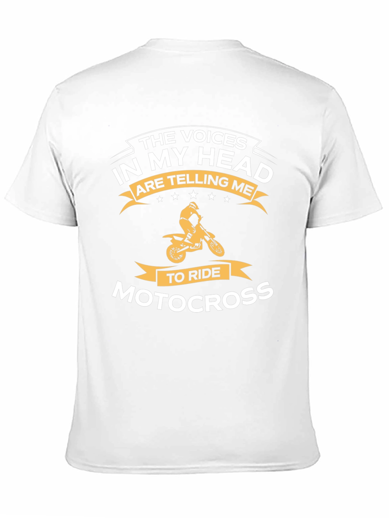 Motocross Rider T-Shirt - The Voices in My Head