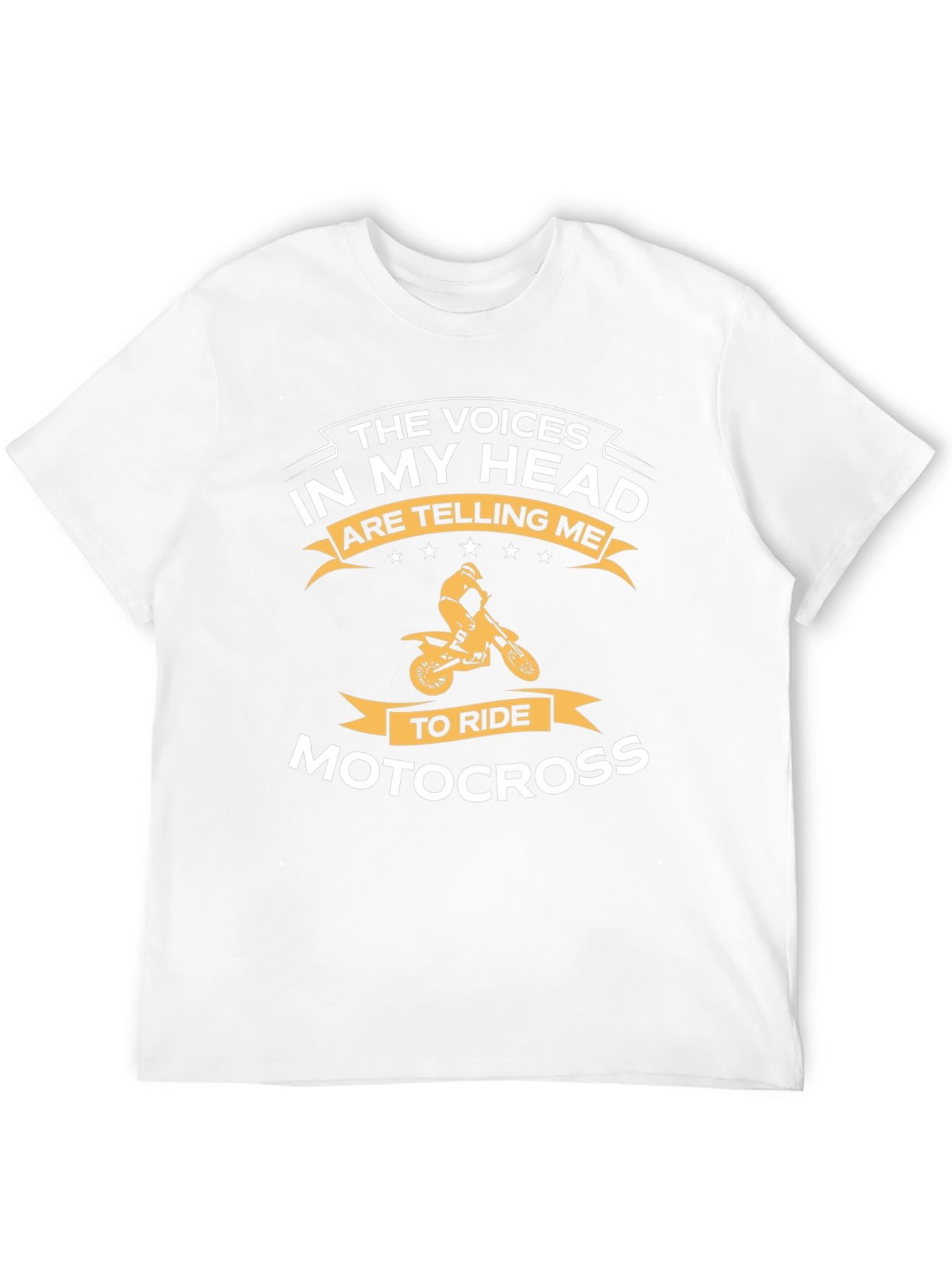 Motocross Rider T-Shirt - The Voices in My Head