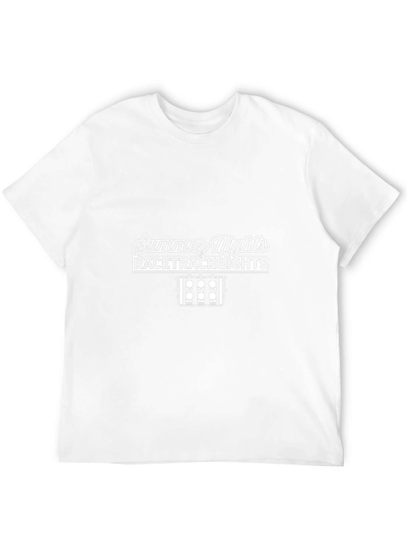 Summer Nights Racetrack Lights Graphic Tee