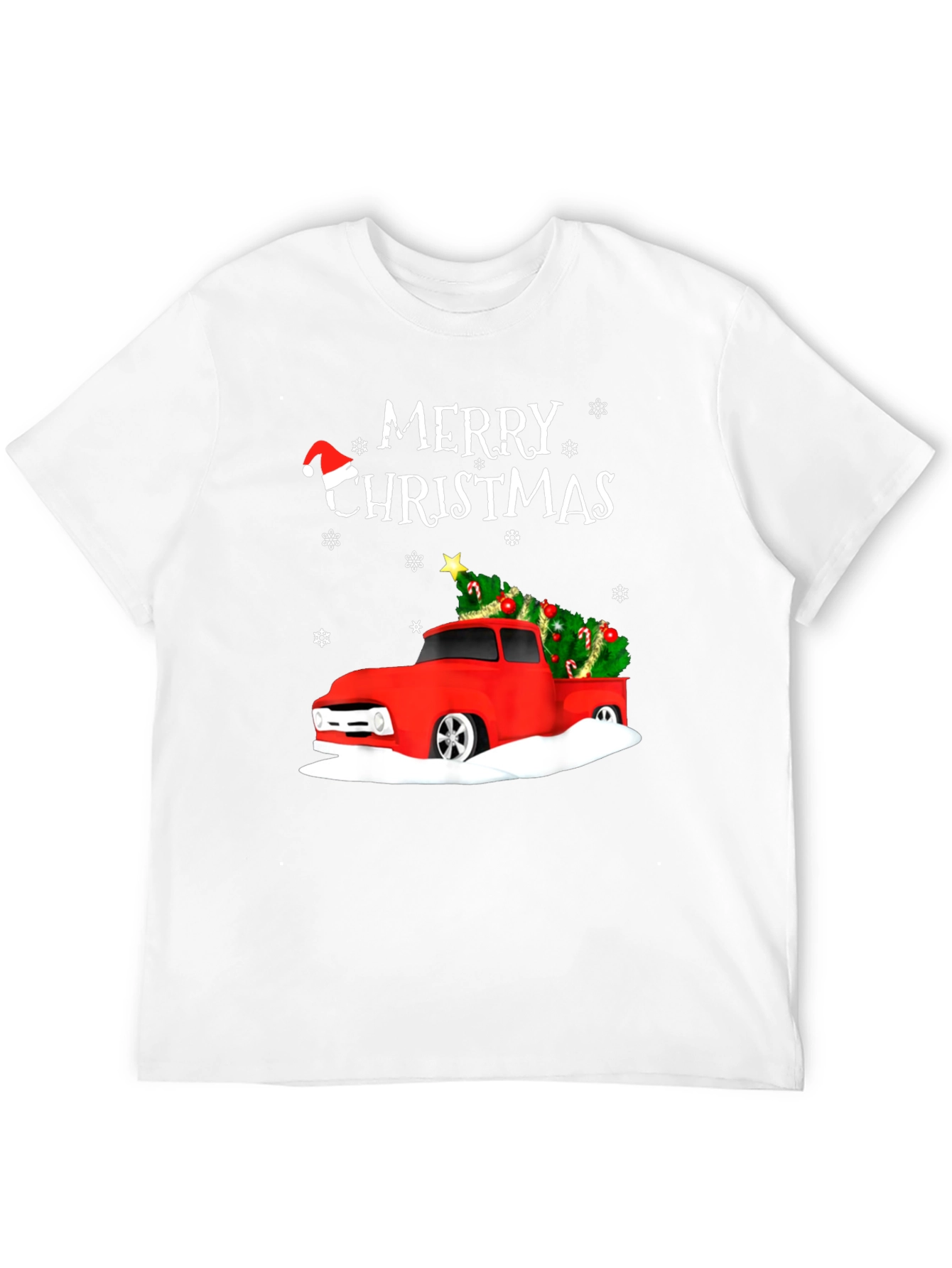 Merry Christmas Truck T-Shirt