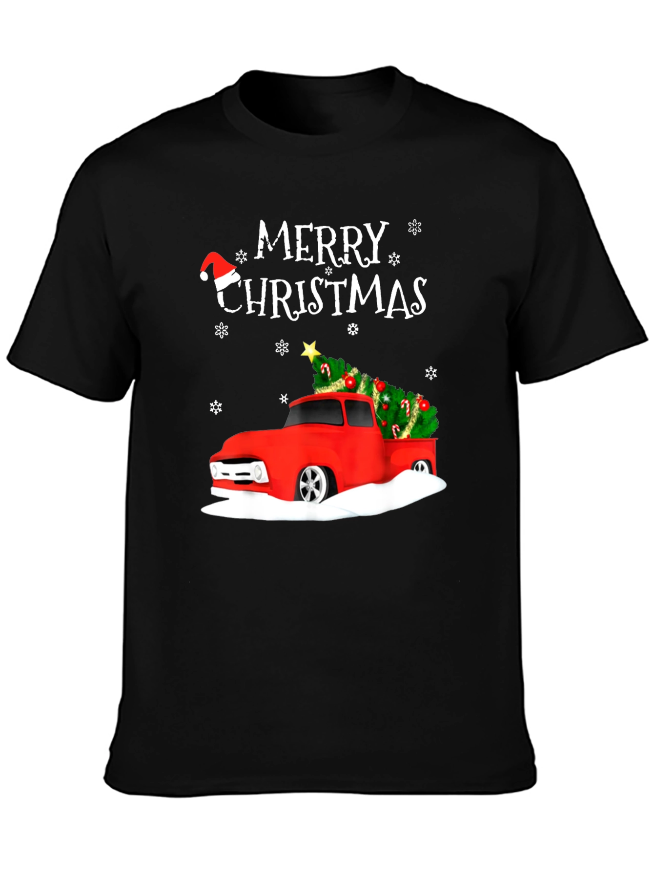 Merry Christmas Truck T-Shirt