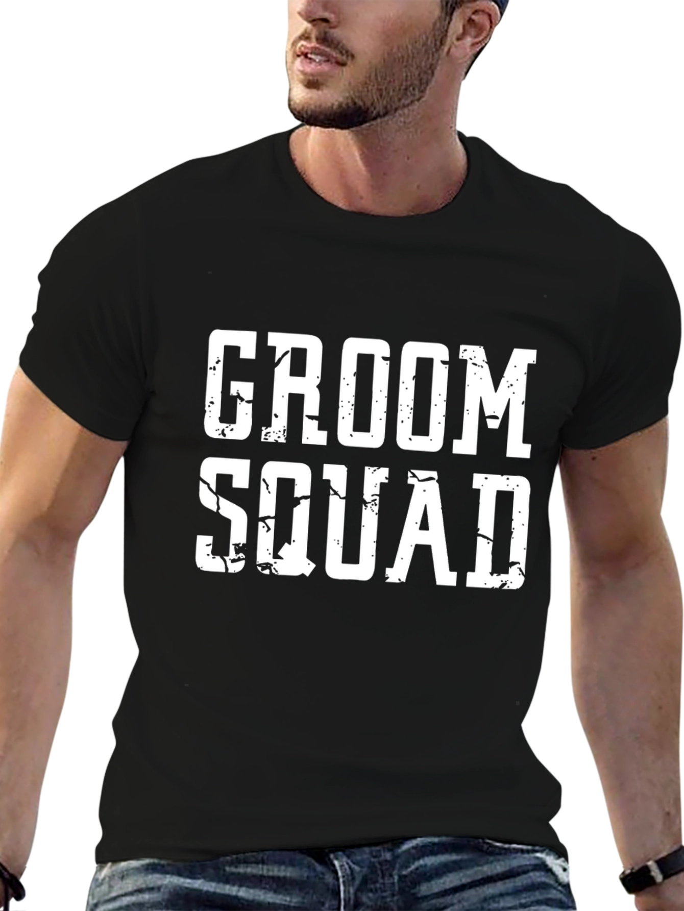 Groom Squad T-Shirt - Black