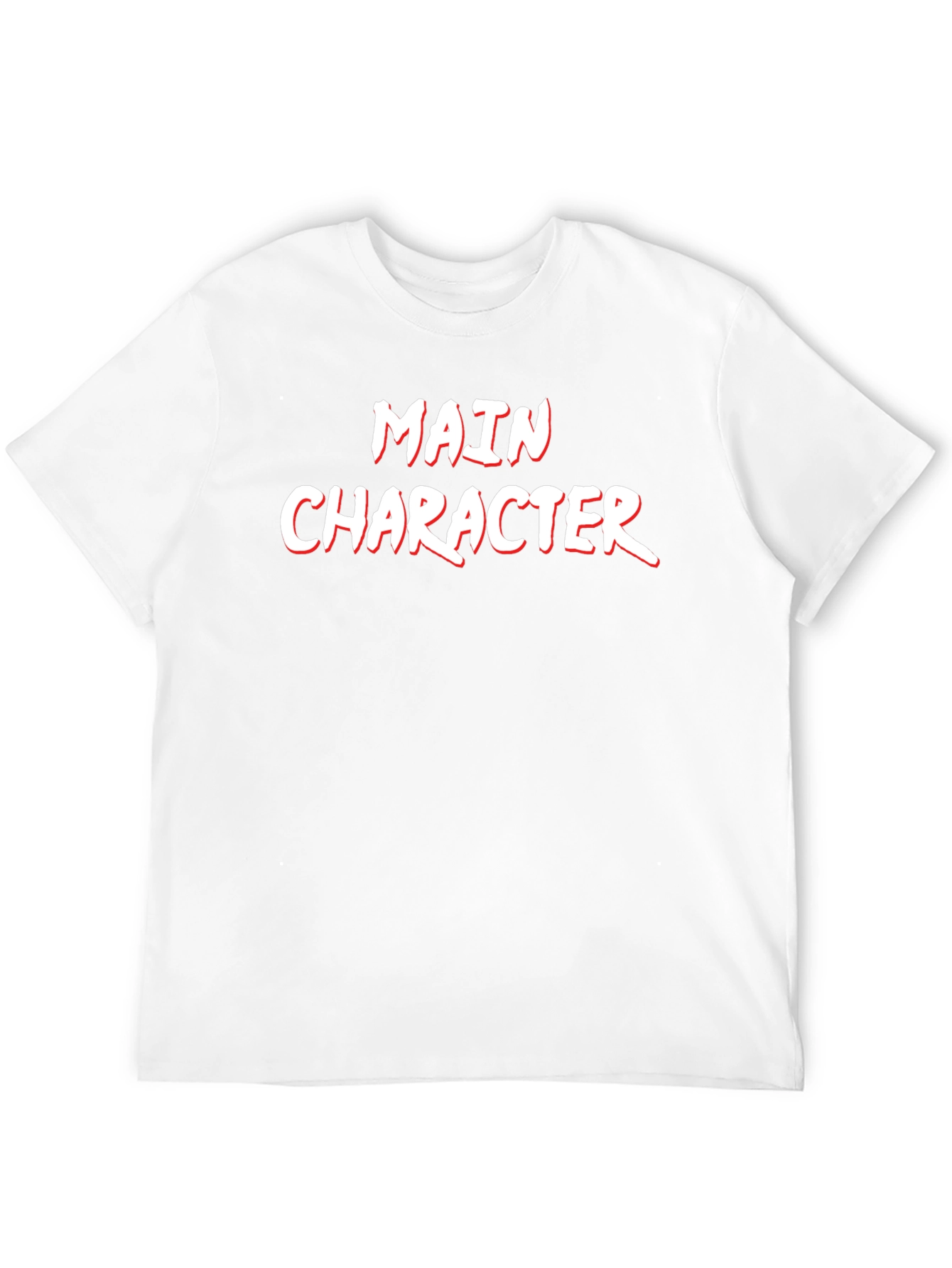 Main Character T-Shirt - Bold Statement Tee
