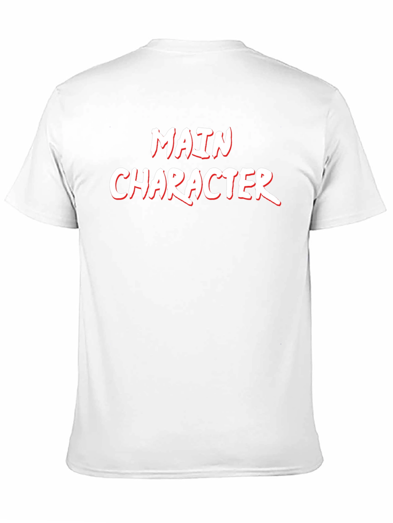 Main Character T-Shirt - Bold Statement Tee