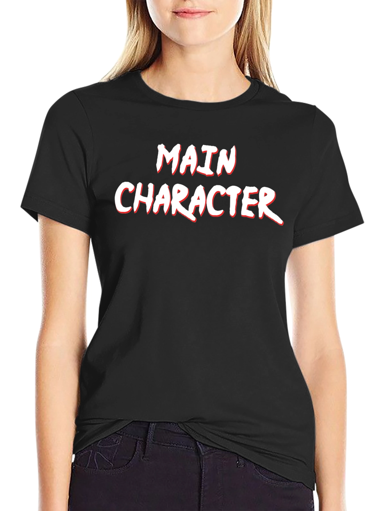 Main Character T-Shirt - Bold Statement Tee