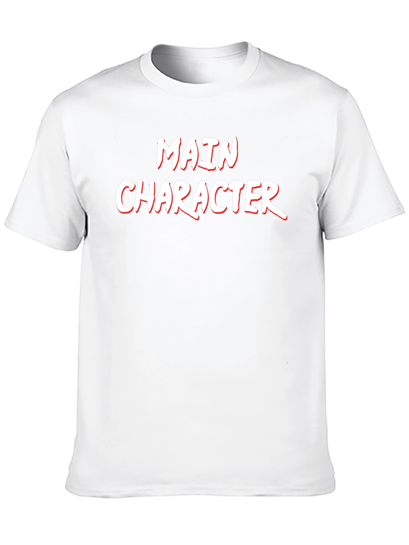 Main Character T-Shirt - Bold Statement Tee