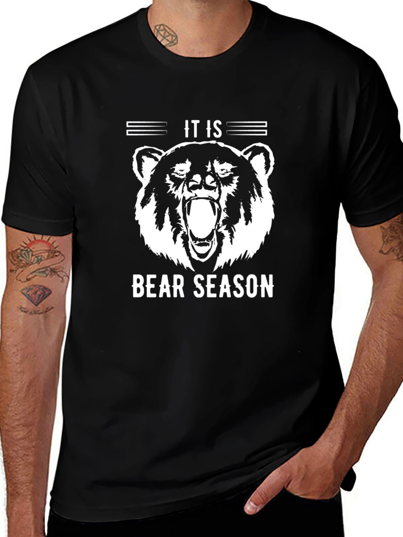 It Is Bear Season Graphic Tee