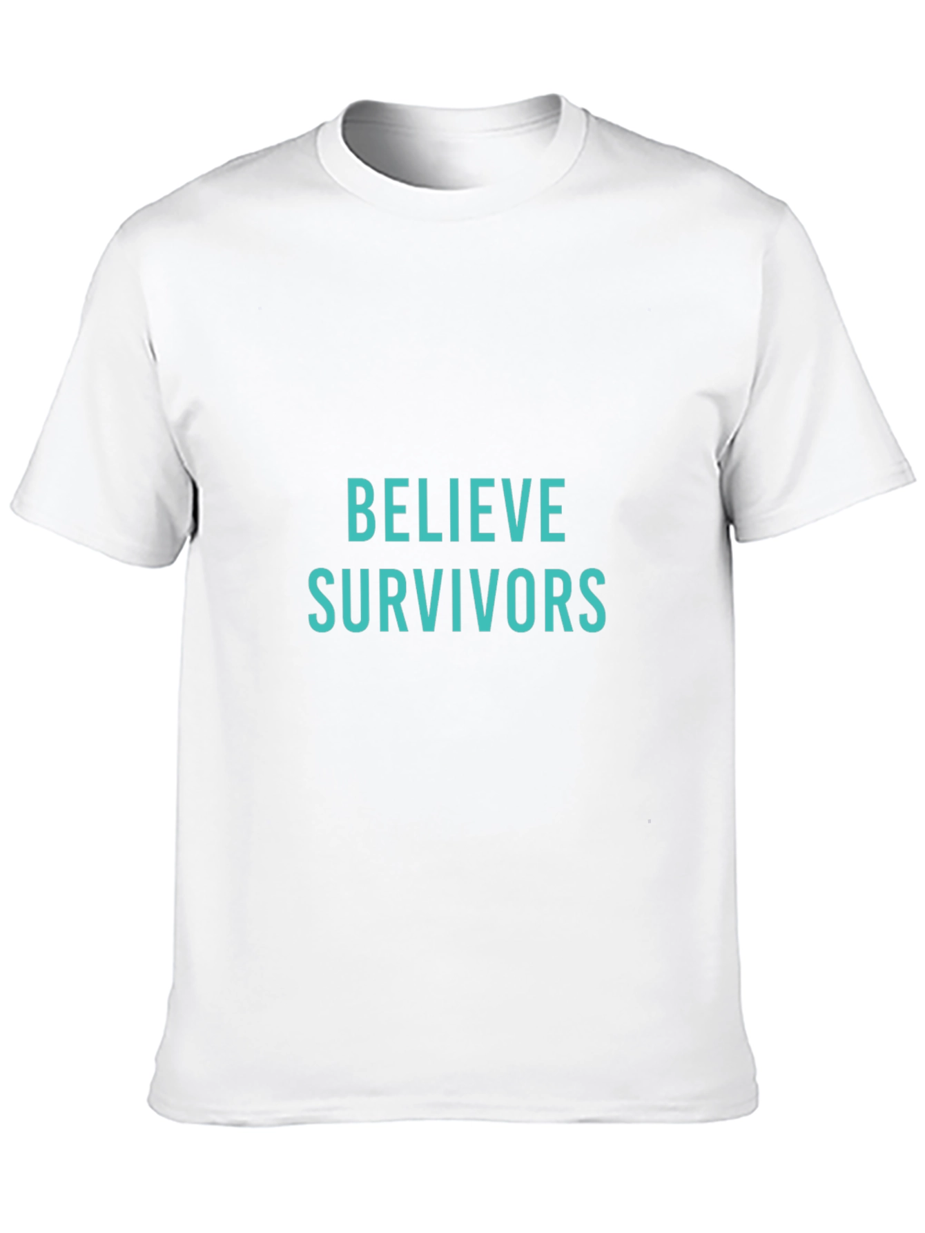Believe Survivors Graphic Tee - Black Cotton Shirt