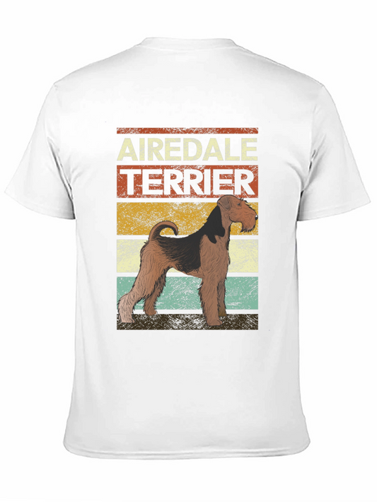 Airedale Terrier Retro T-Shirt | Dog Lover Tee