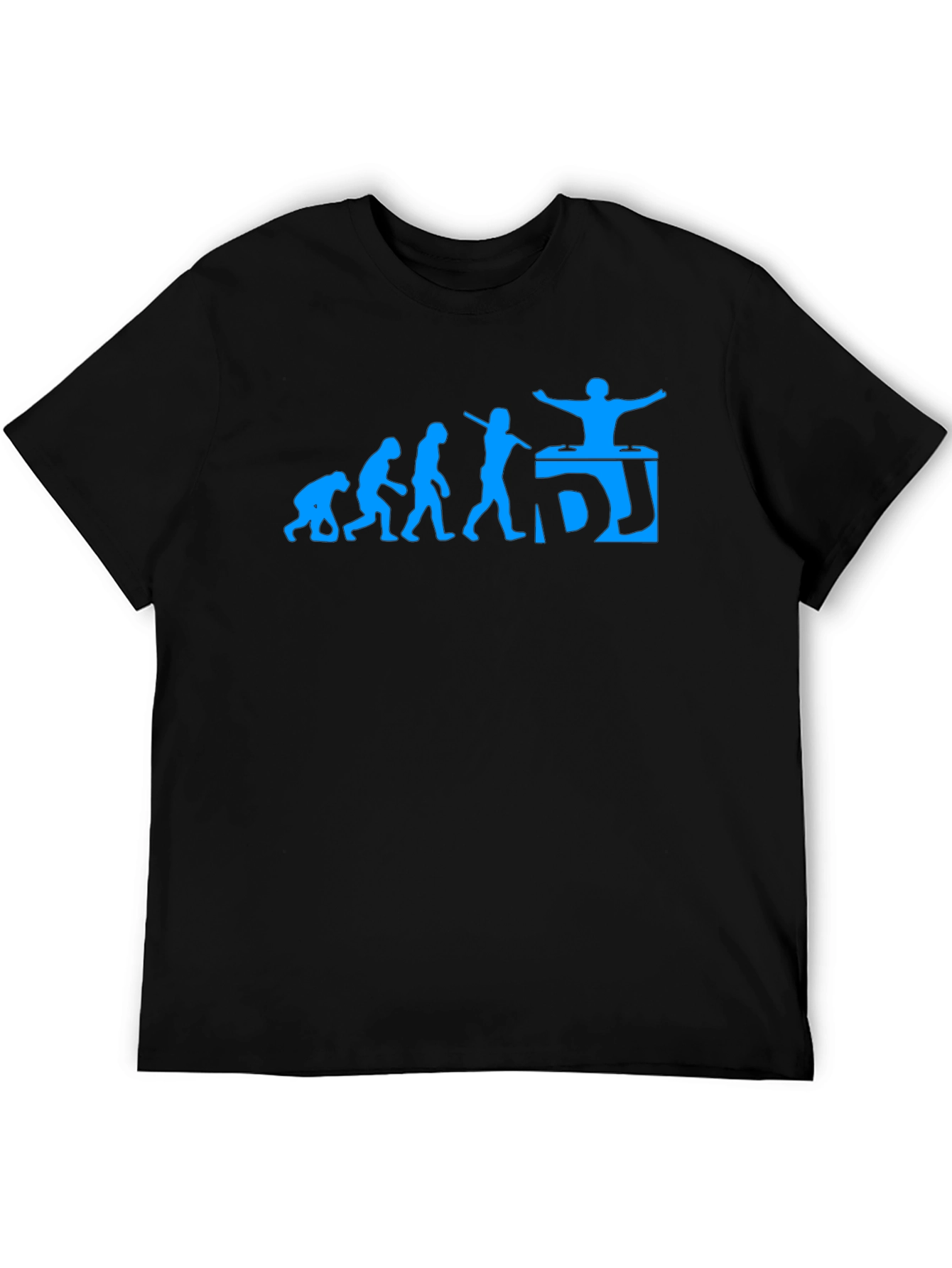 DJ Evolution Graphic T-Shirt - Black Cotton Tee
