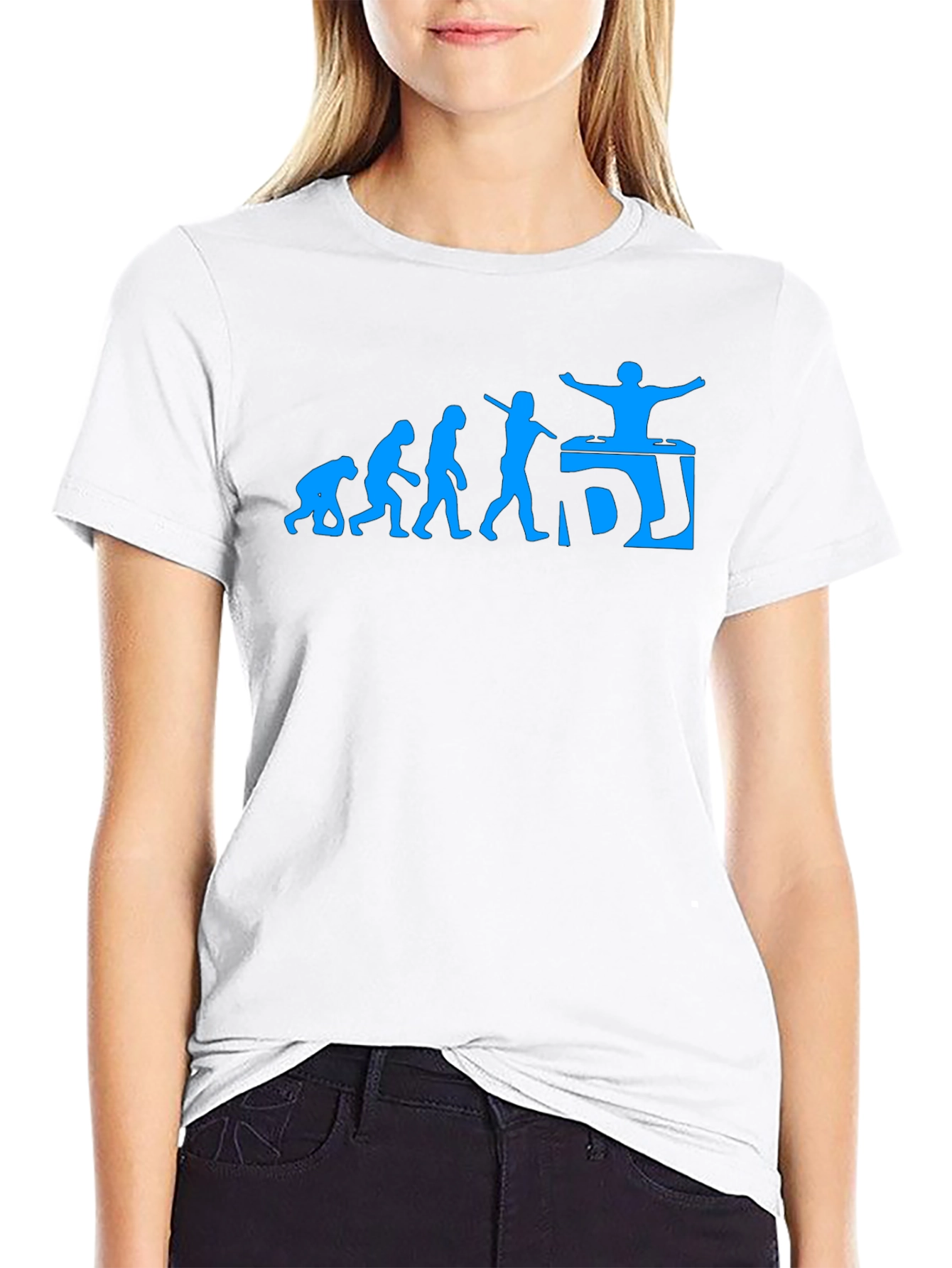DJ Evolution Graphic T-Shirt - Black Cotton Tee
