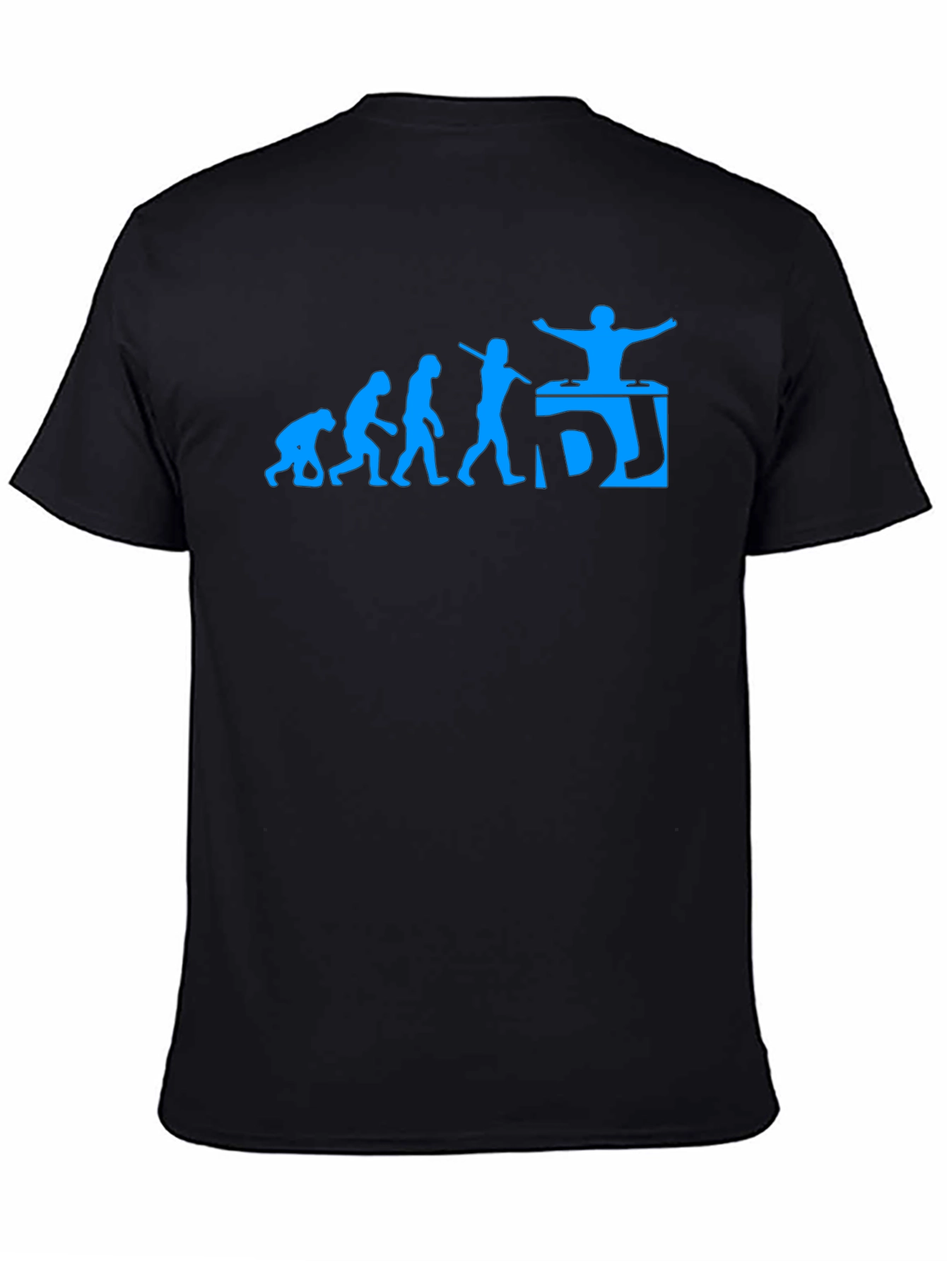 DJ Evolution Graphic T-Shirt - Black Cotton Tee