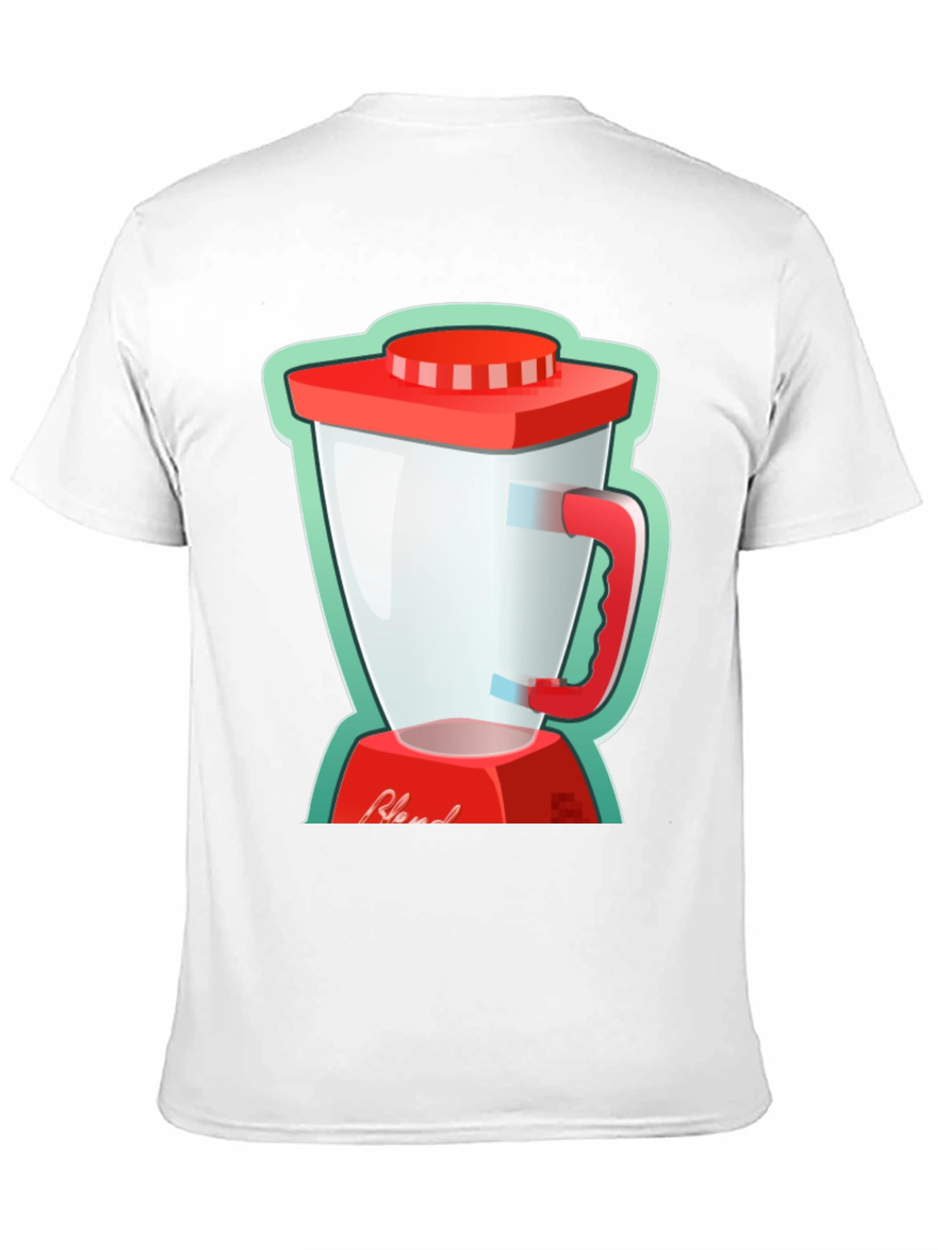 Blend Graphic Tee - Black Cotton T-Shirt