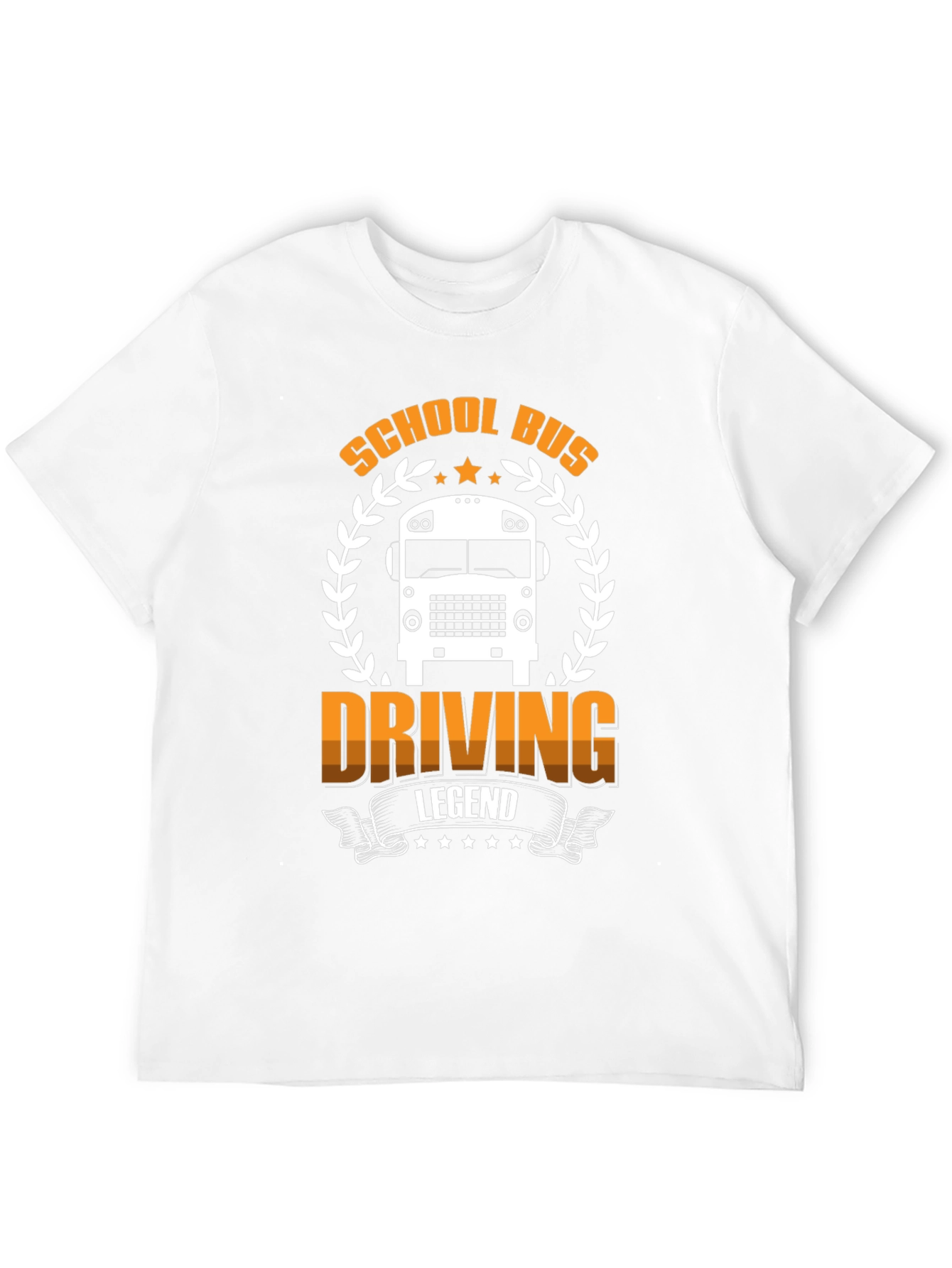 School Bus Driving Legend Graphic T-Shirt