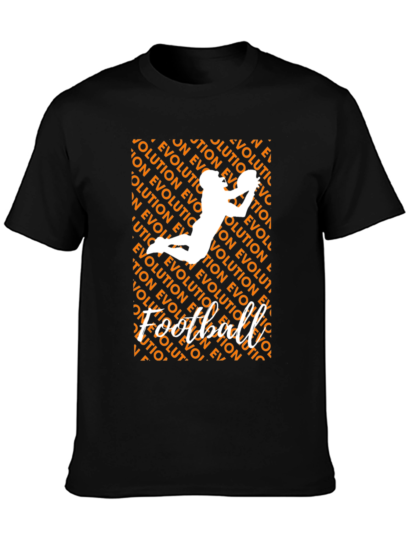 Football Evolution Graphic T-Shirt