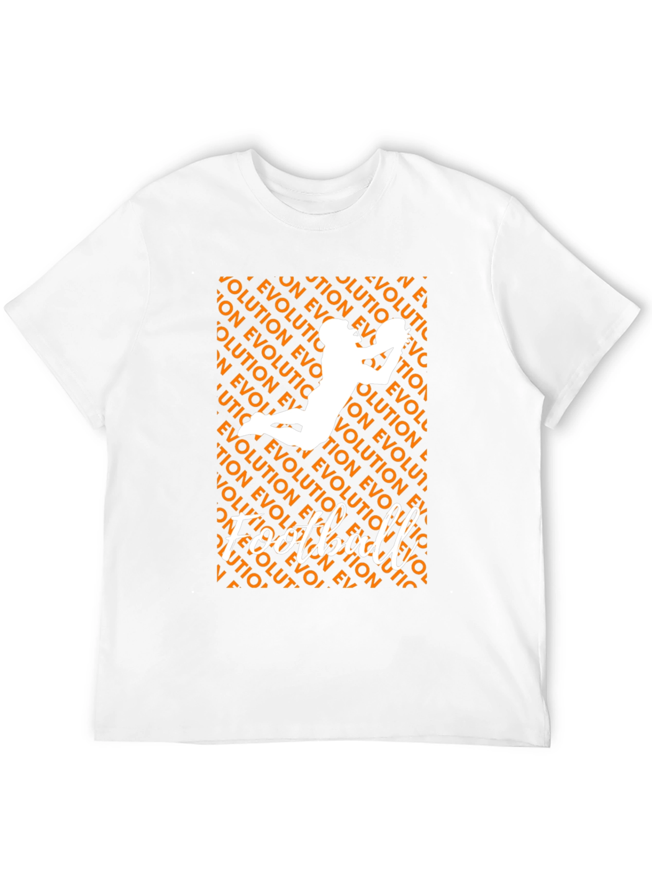 Football Evolution Graphic T-Shirt