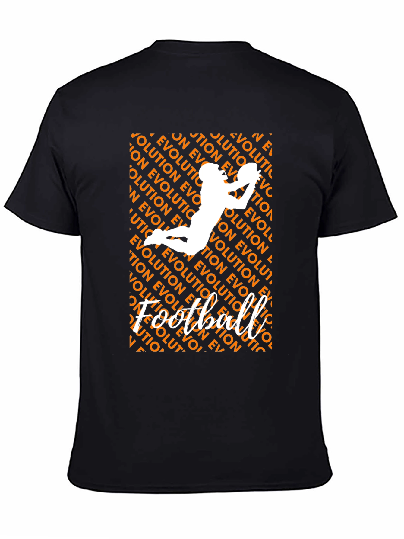 Football Evolution Graphic T-Shirt