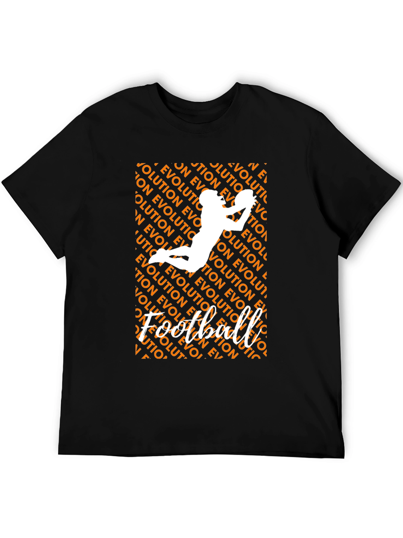 Football Evolution Graphic T-Shirt