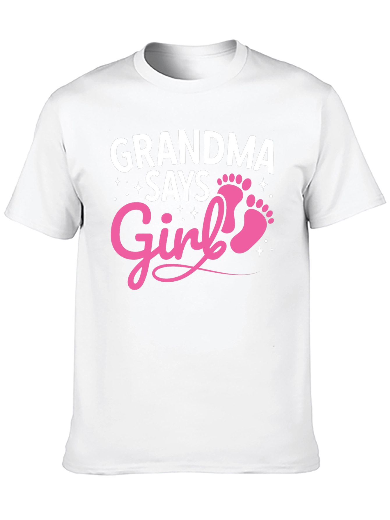 Grandma Says Girl T-Shirt - Baby Shower Gift