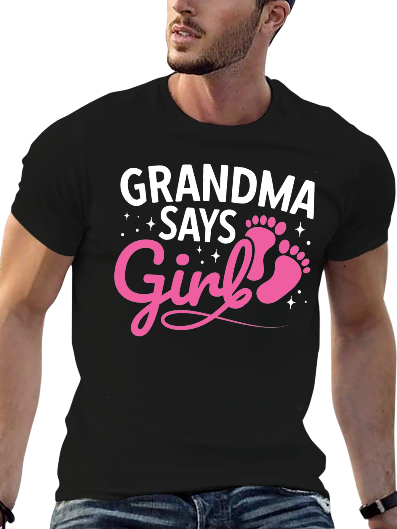 Grandma Says Girl T-Shirt - Baby Shower Gift