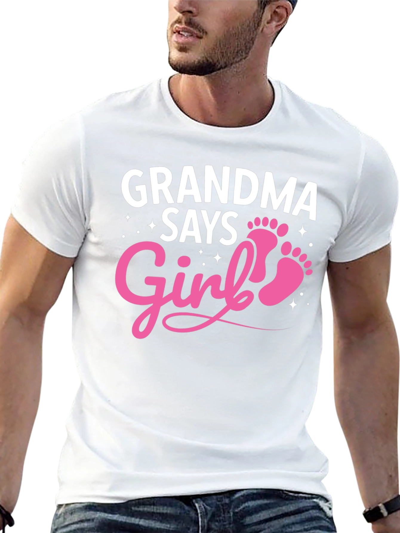 Grandma Says Girl T-Shirt - Baby Shower Gift