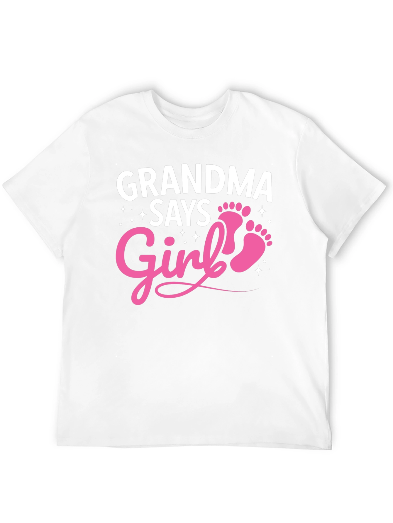 Grandma Says Girl T-Shirt - Baby Shower Gift