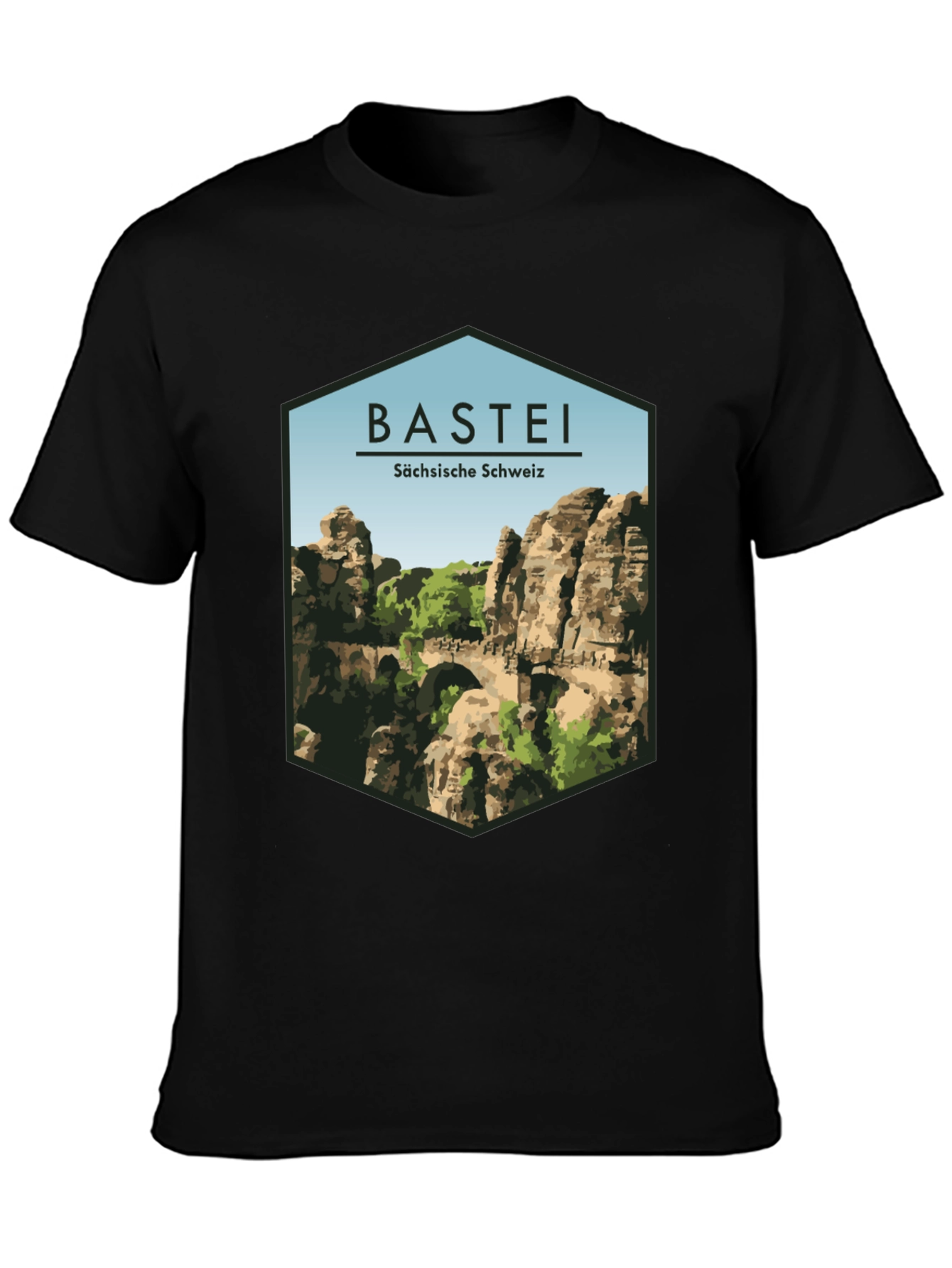 Bastei Bridge Scenic T-Shirt