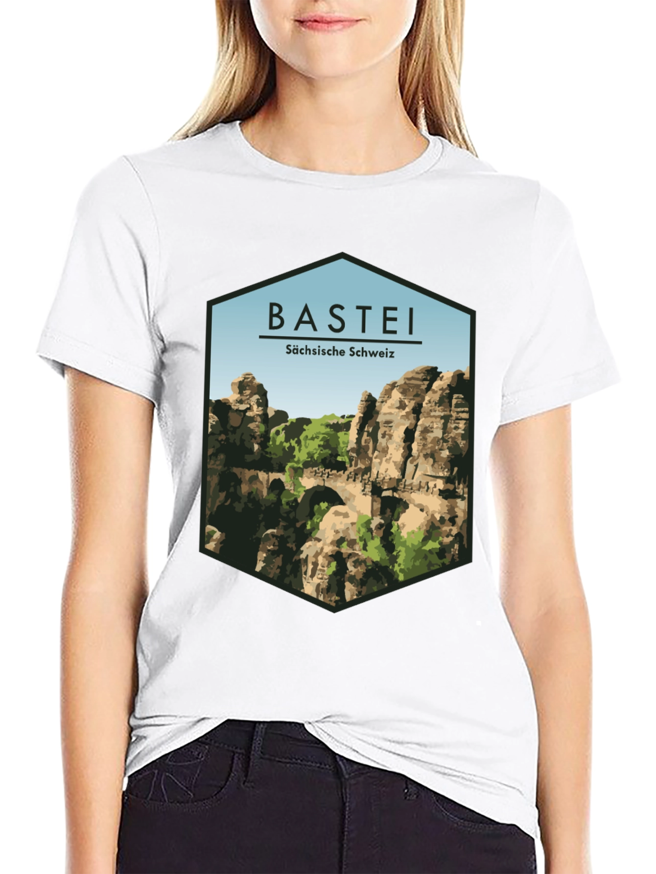 Bastei Bridge Scenic T-Shirt