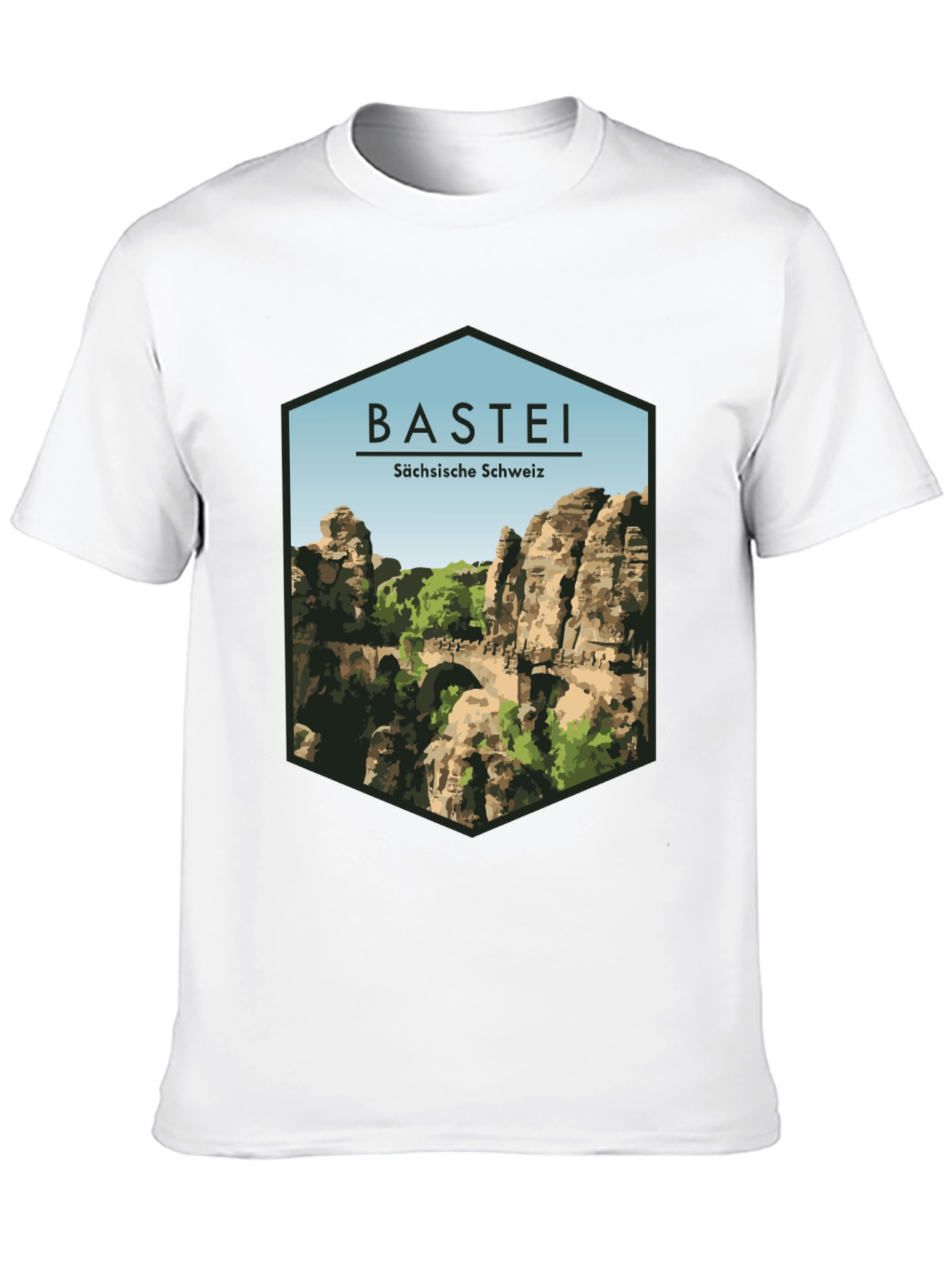 Bastei Bridge Scenic T-Shirt