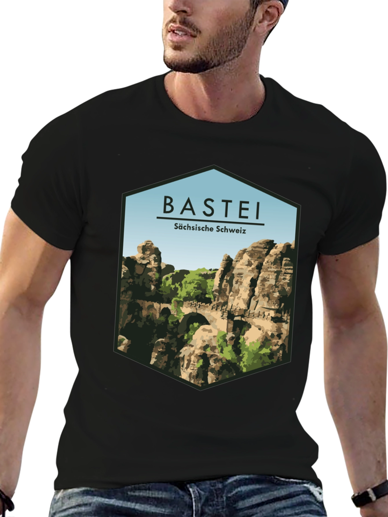 Bastei Bridge Scenic T-Shirt