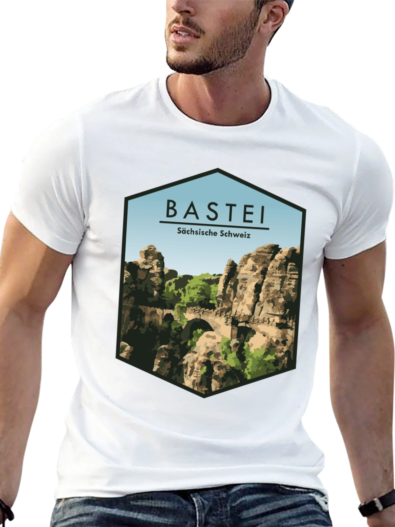 Bastei Bridge Scenic T-Shirt
