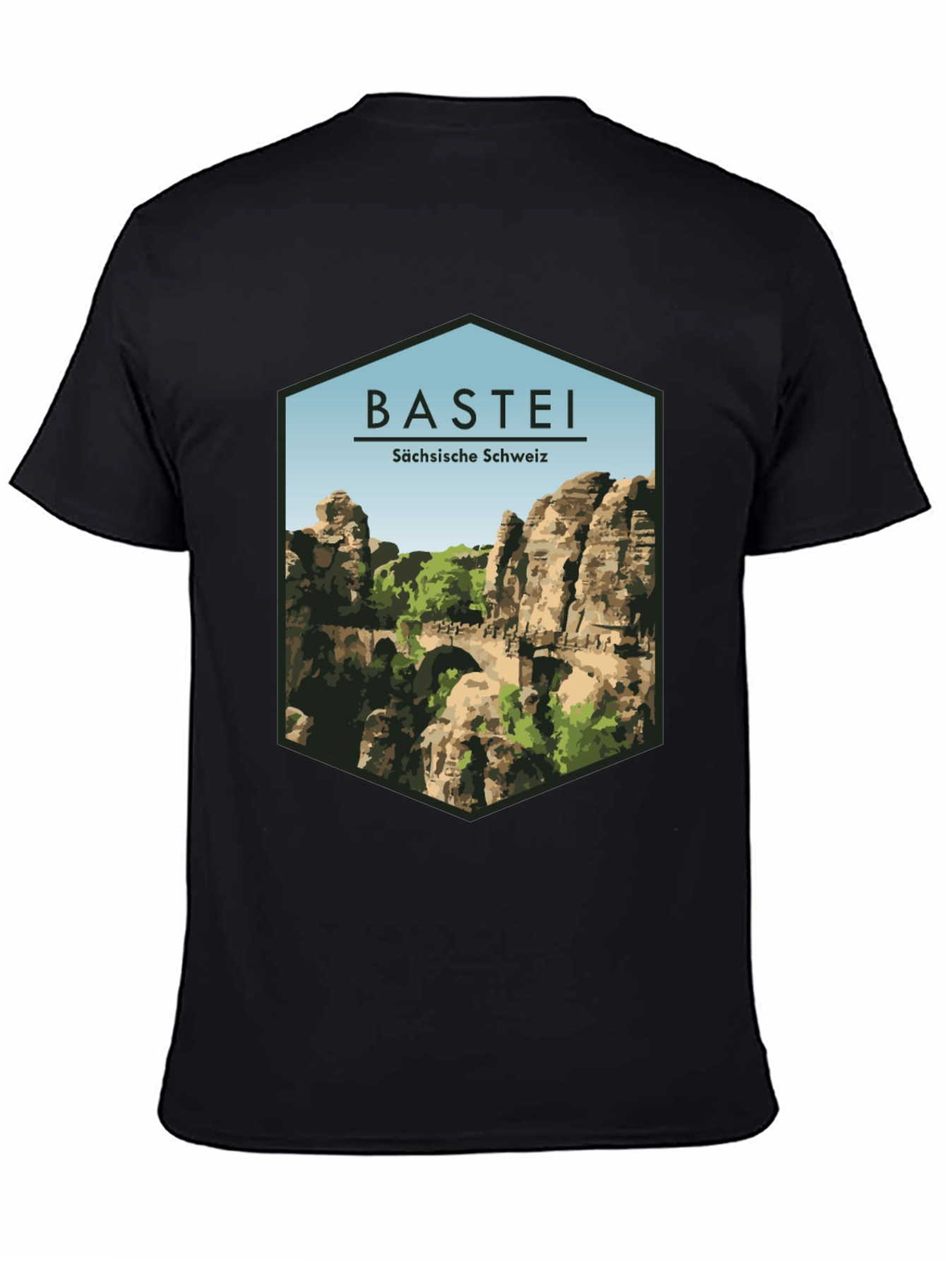 Bastei Bridge Scenic T-Shirt