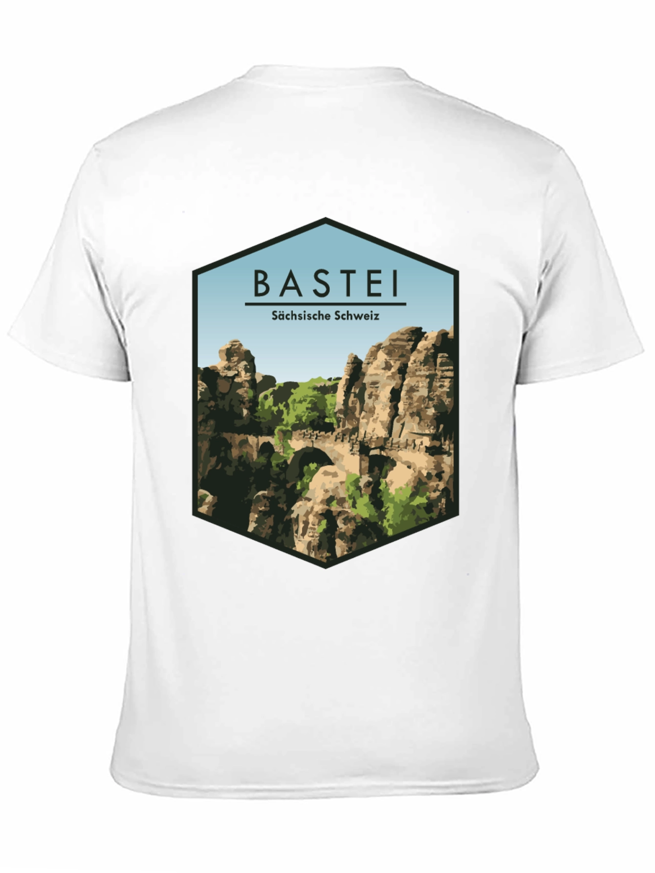 Bastei Bridge Scenic T-Shirt