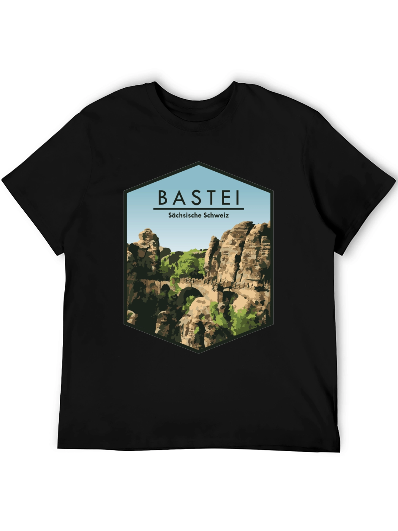 Bastei Bridge Scenic T-Shirt