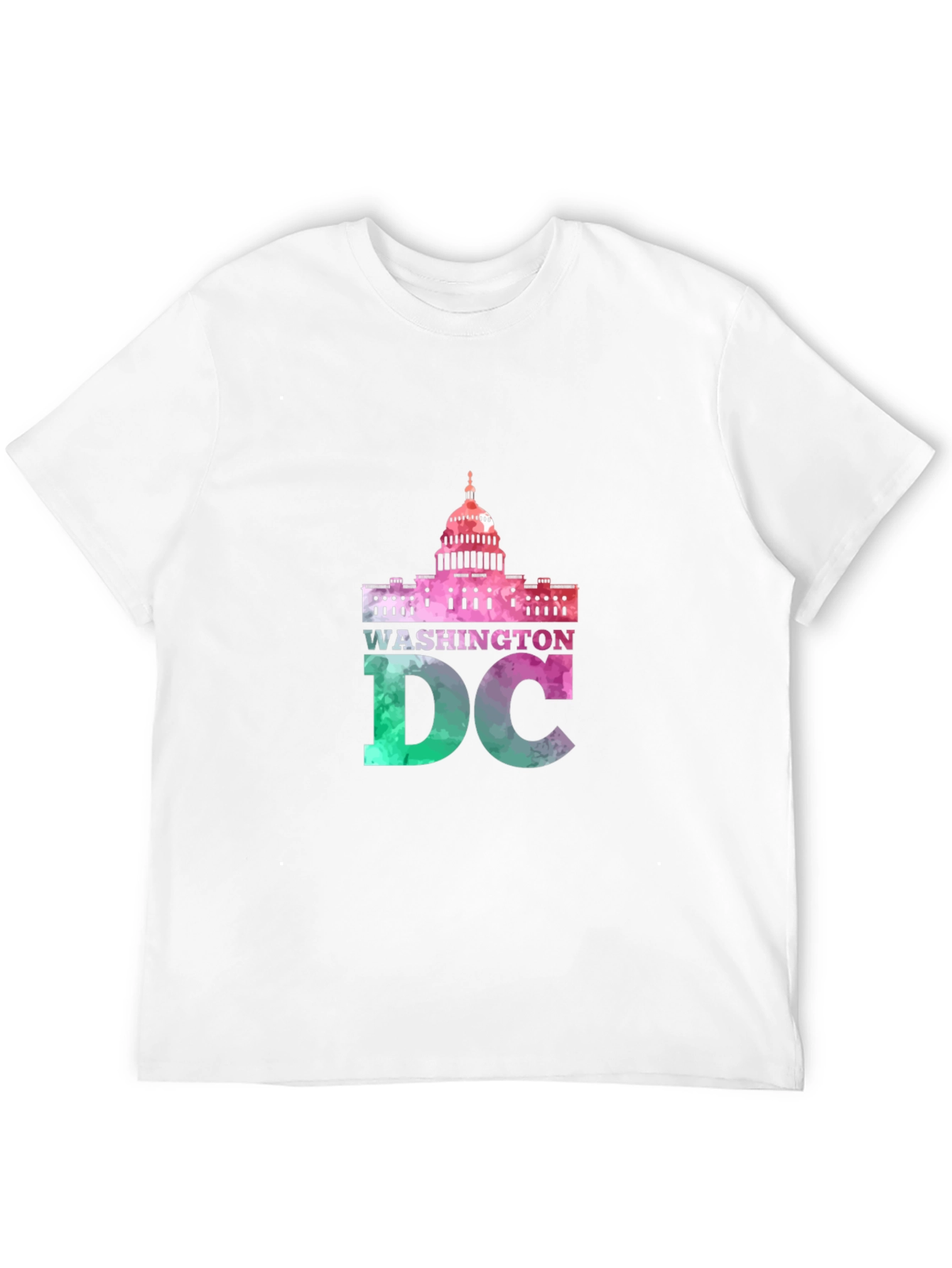 Washington DC Capitol Building Graphic T-Shirt